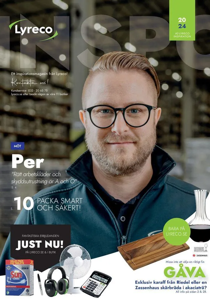 Lyreco 2024 ! från 7 maj till 31 december 2024 - Reklamblad sidor 1