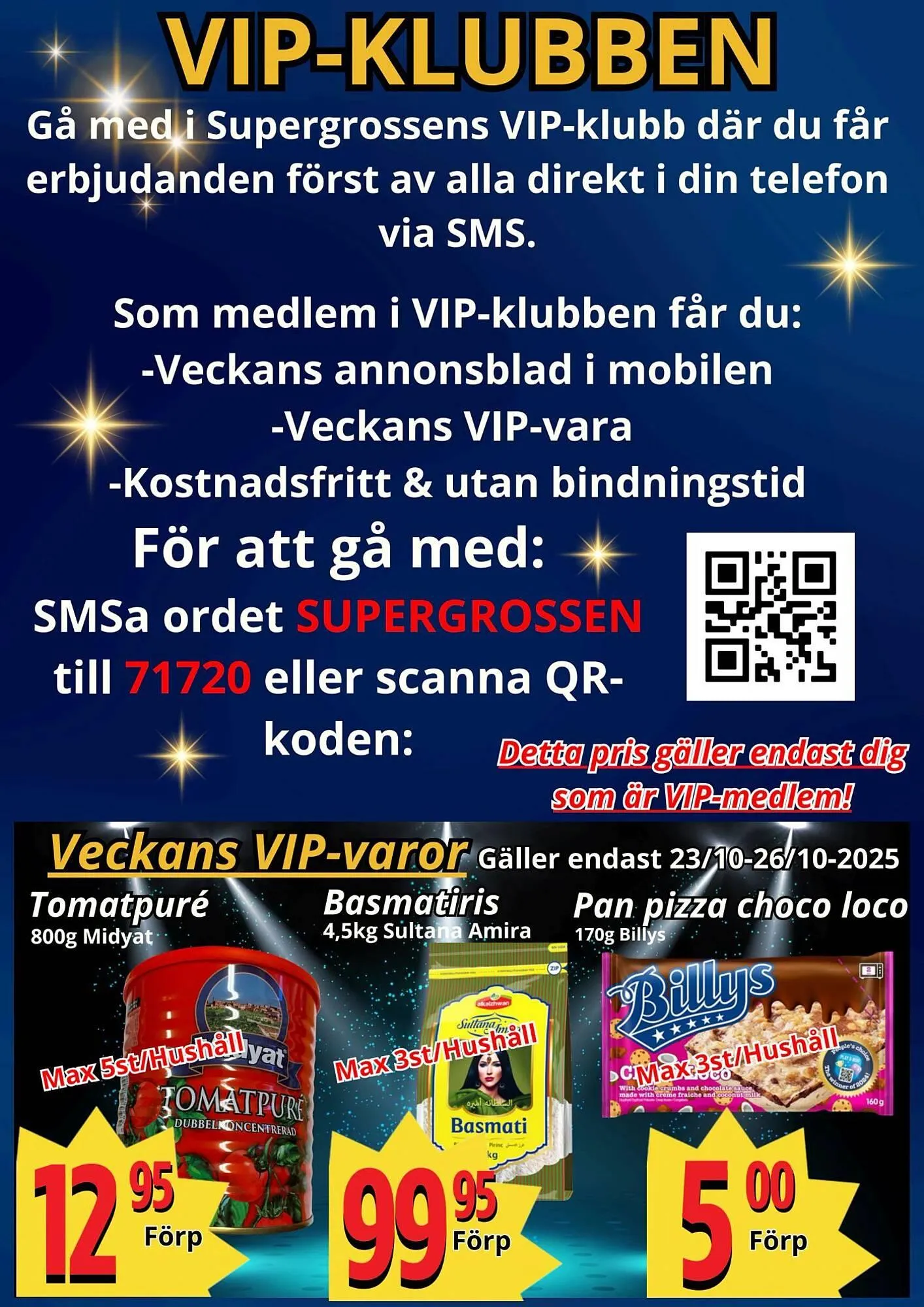 Supergrossen reklamblad från 20 oktober till 26 oktober 2025 - Reklamblad sidor 14