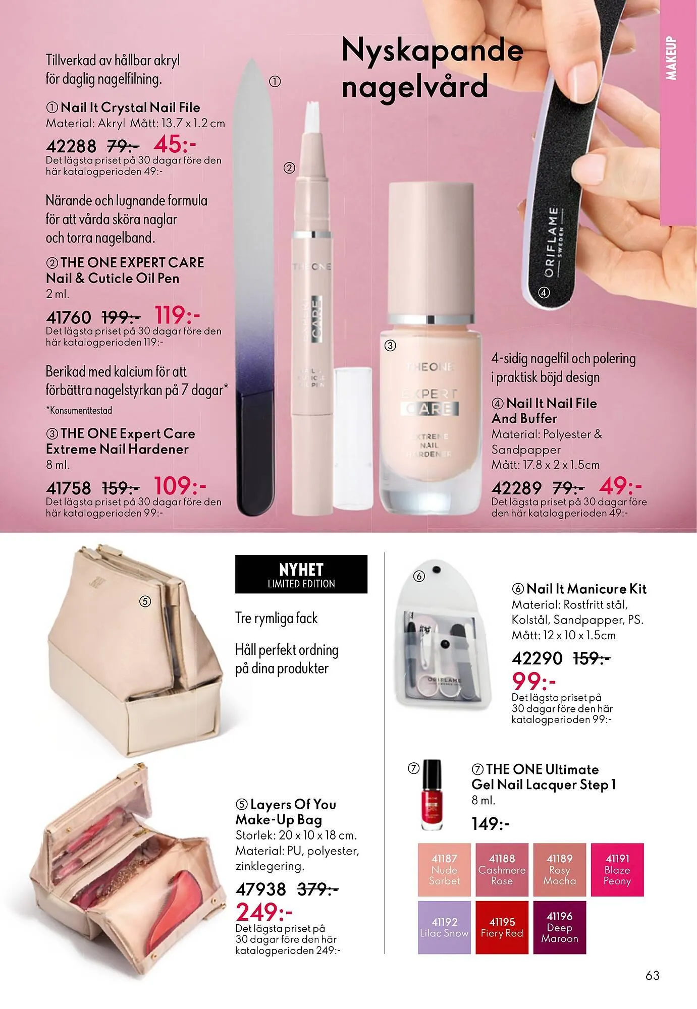Oriflame reklamblad från 14 september till 7 oktober 2025 - Reklamblad sidor 63