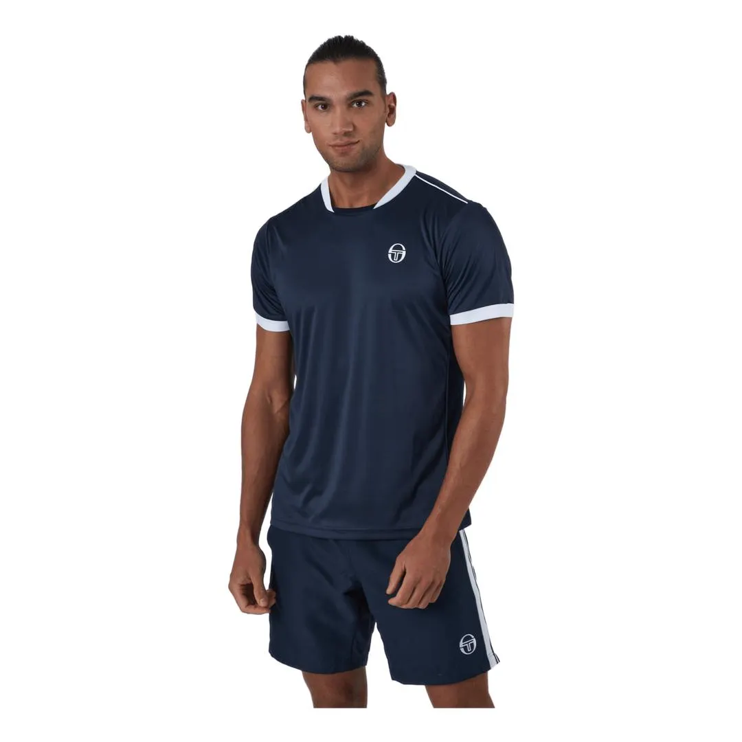 Club Tech T-shirt Navy/white