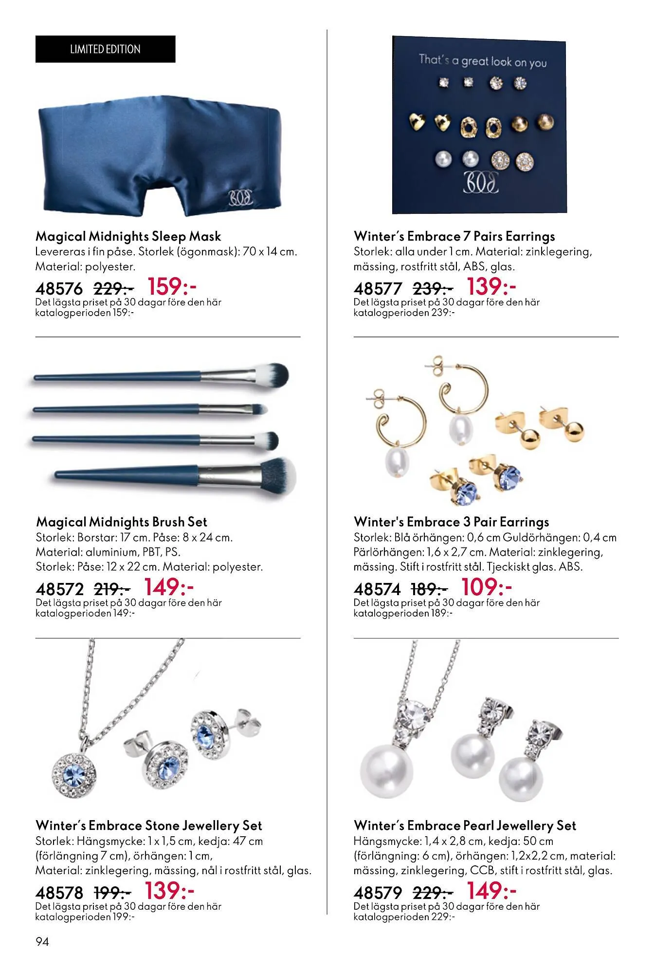 Oriflame reklamblad från 13 maj till 2 juni 2026 - Reklamblad sidor 94
