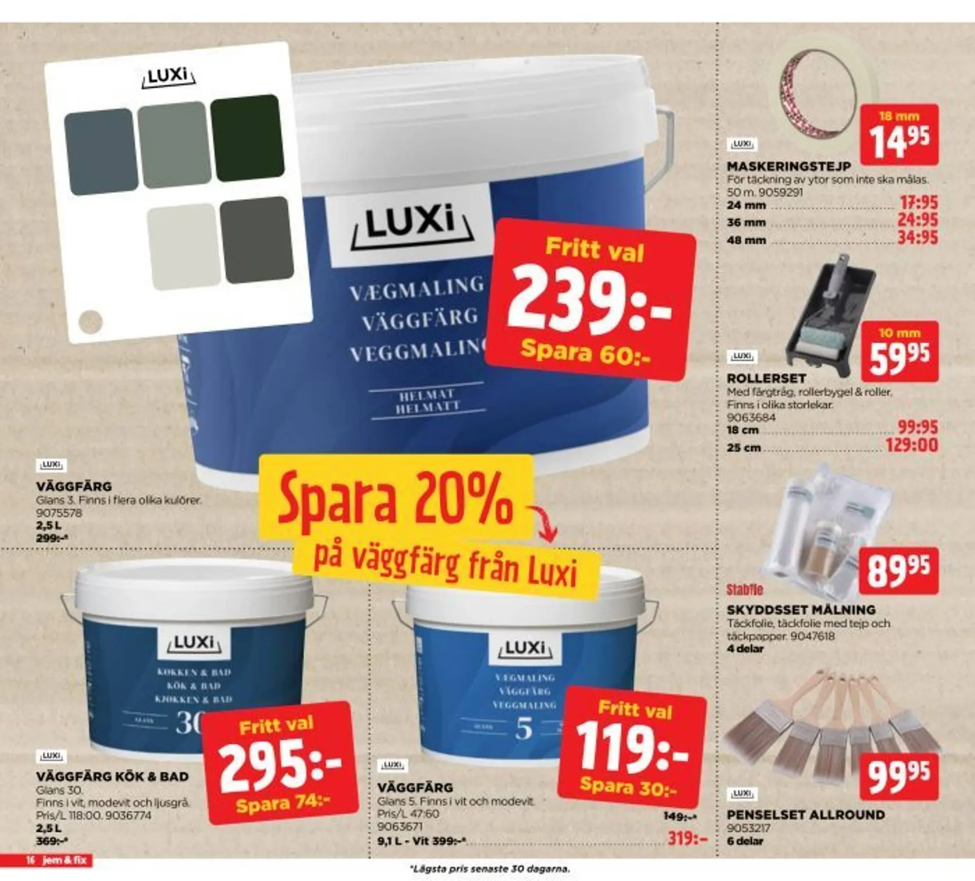 Jem&Fix reklamblad från 21 april till 27 april 2025 - Reklamblad sidor 16