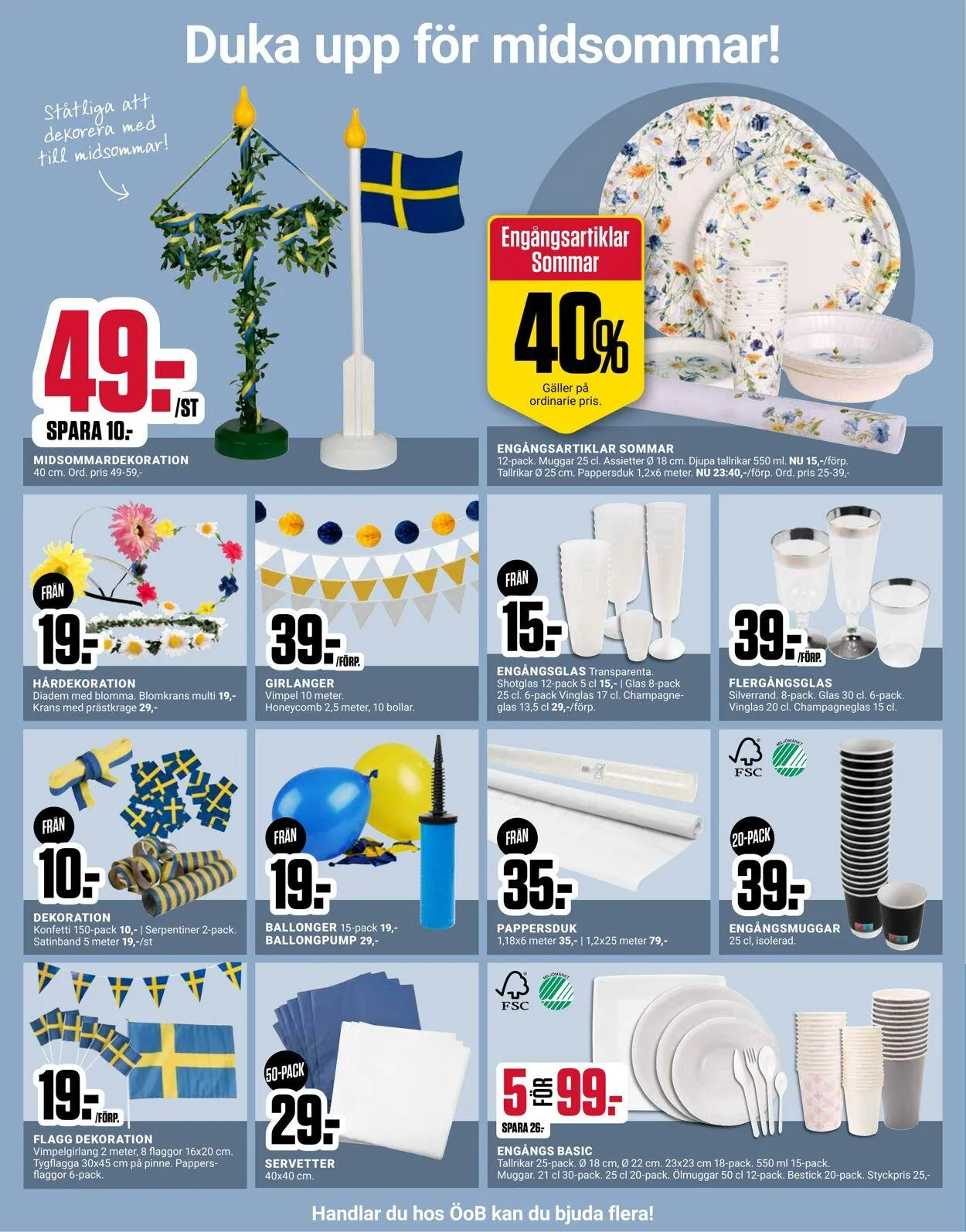ÖoB från 9 juni till 15 juni 2025 - Reklamblad sidor 8