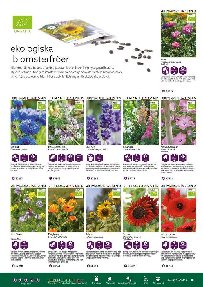 Nelson Gardens frökatalog 2024 är här! från 6 mars till 31 december 2024 - Reklamblad sidor 33