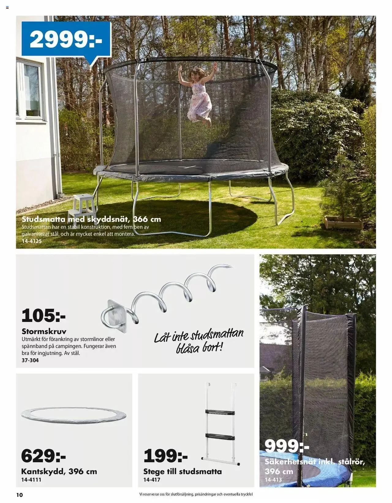 Biltema - erbjudanden från 25 april till 31 december 2024 - Reklamblad sidor 10