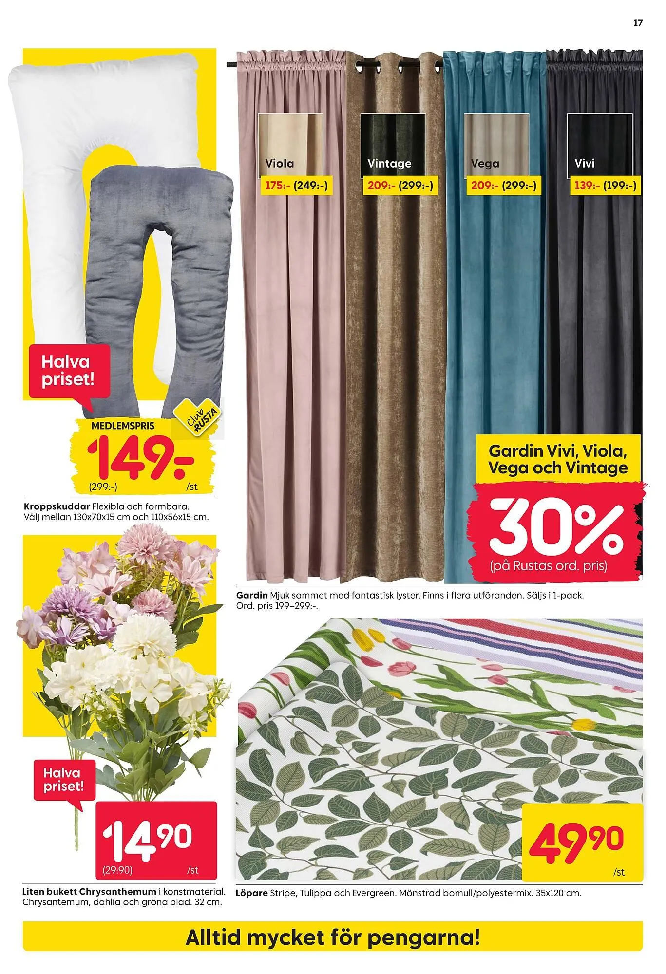 Rusta reklamblad från 12 maj till 17 maj 2025 - Reklamblad sidor 17