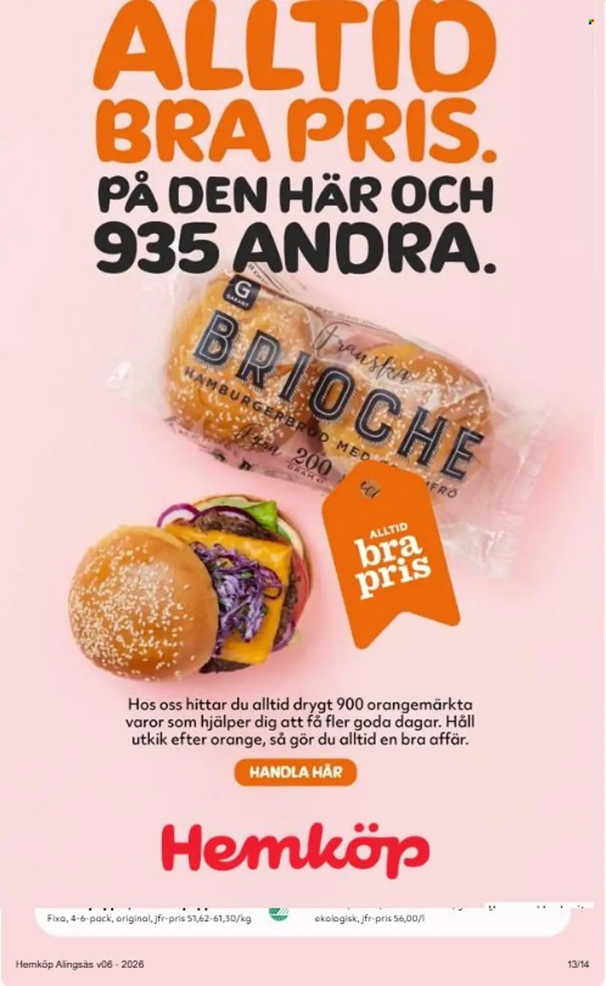 Hemköp reklamblad från 2 februari till 8 februari 2026 - Reklamblad sidor 14