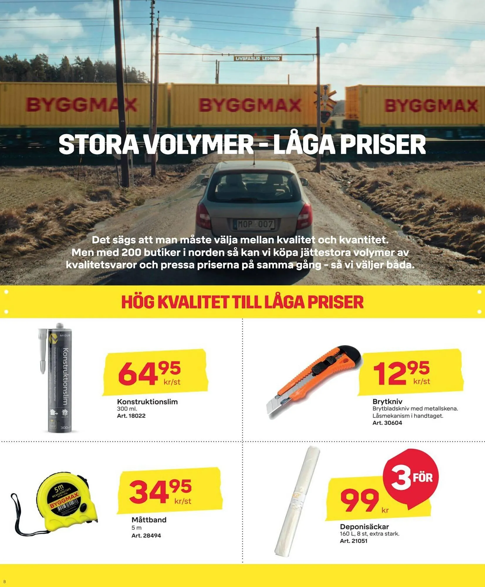 Byggmax reklamblad från 1 augusti till 18 augusti 2024 - Reklamblad sidor 2