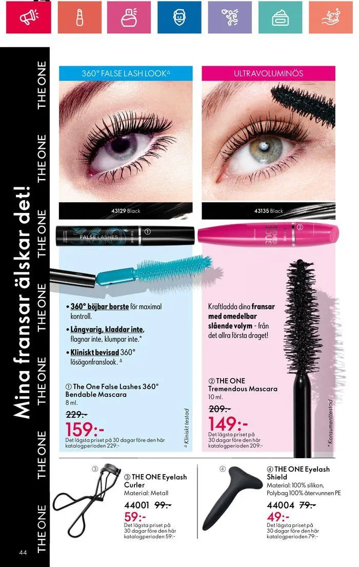 Oriflame reklamblad från 20 juni till 4 juli 2024 - Reklamblad sidor 44