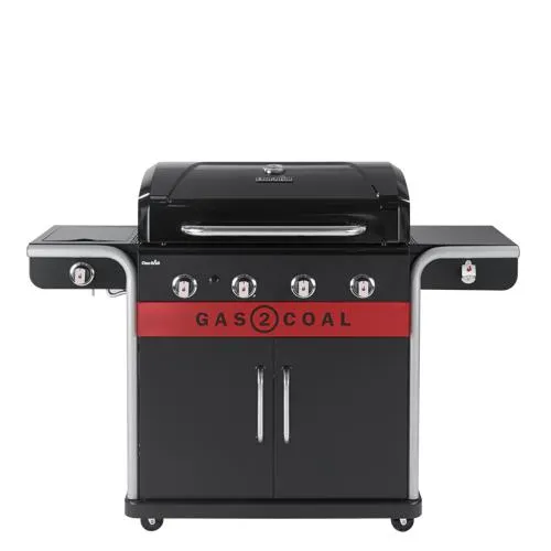 Hybridgrill med 4 brännare & sidobrännare