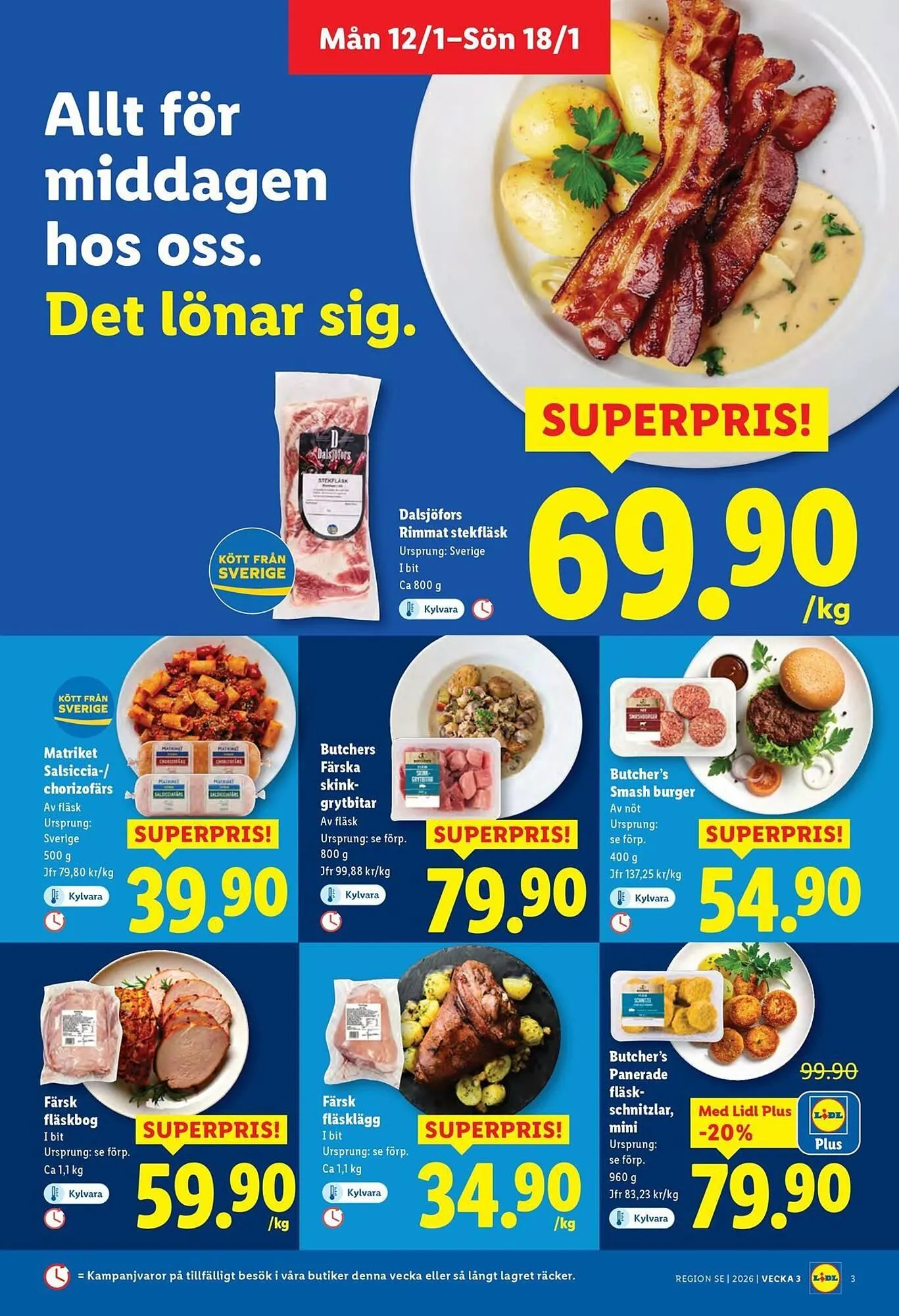 Lidl reklamblad från 12 januari till 18 januari 2026 - Reklamblad sidor 3