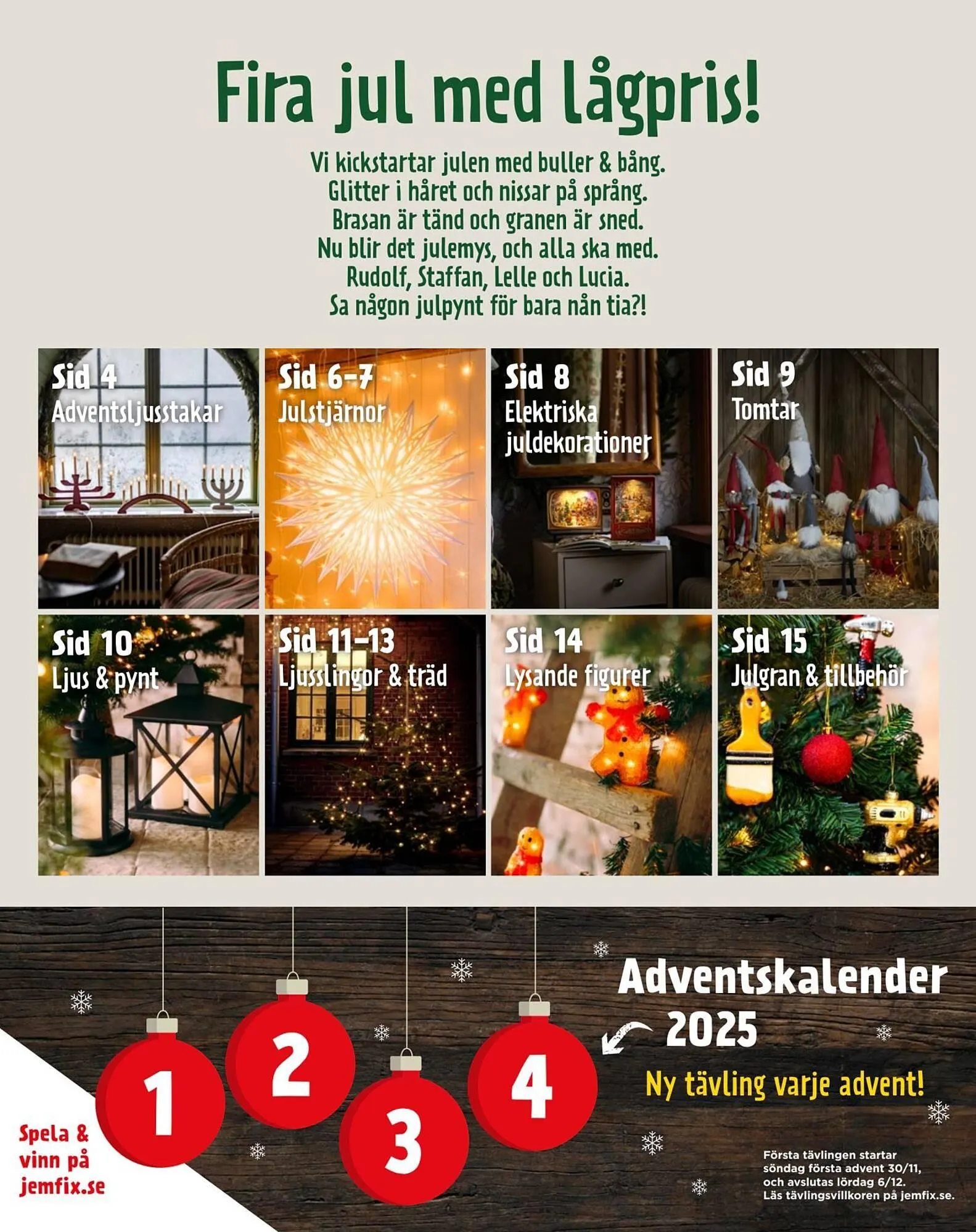 Jem&Fix reklamblad från 27 oktober till 24 december 2025 - Reklamblad sidor 2