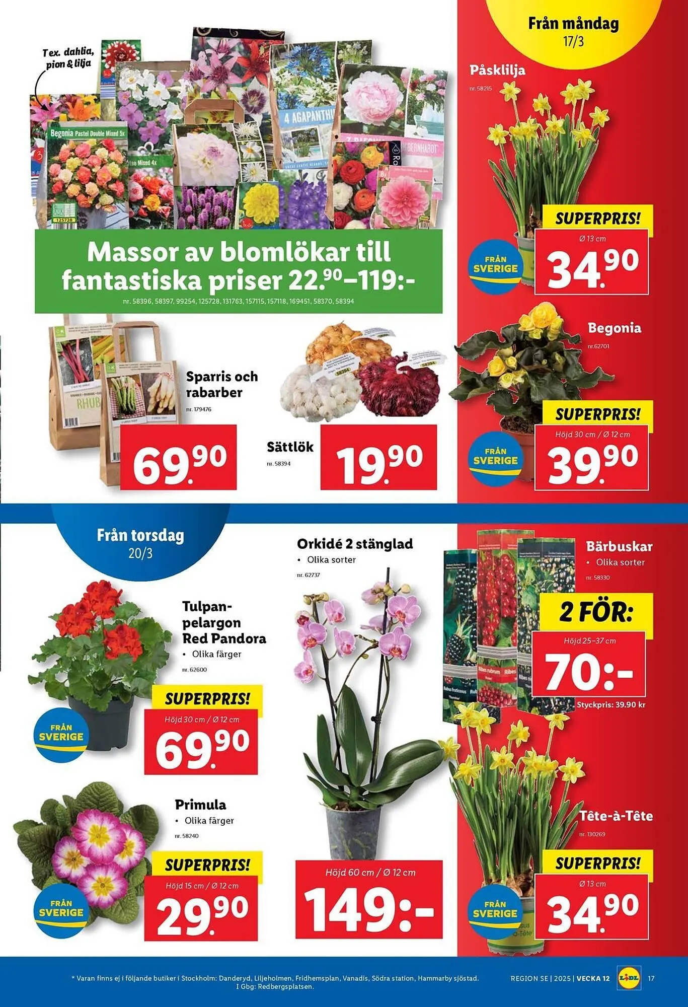 Lidl reklamblad från 17 mars till 23 mars 2025 - Reklamblad sidor 19