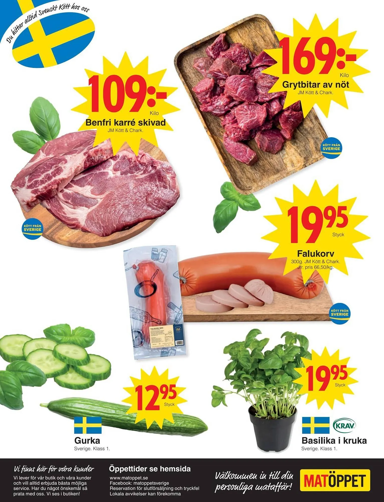 Matöppet reklamblad från 3 november till 9 november 2025 - Reklamblad sidor 4