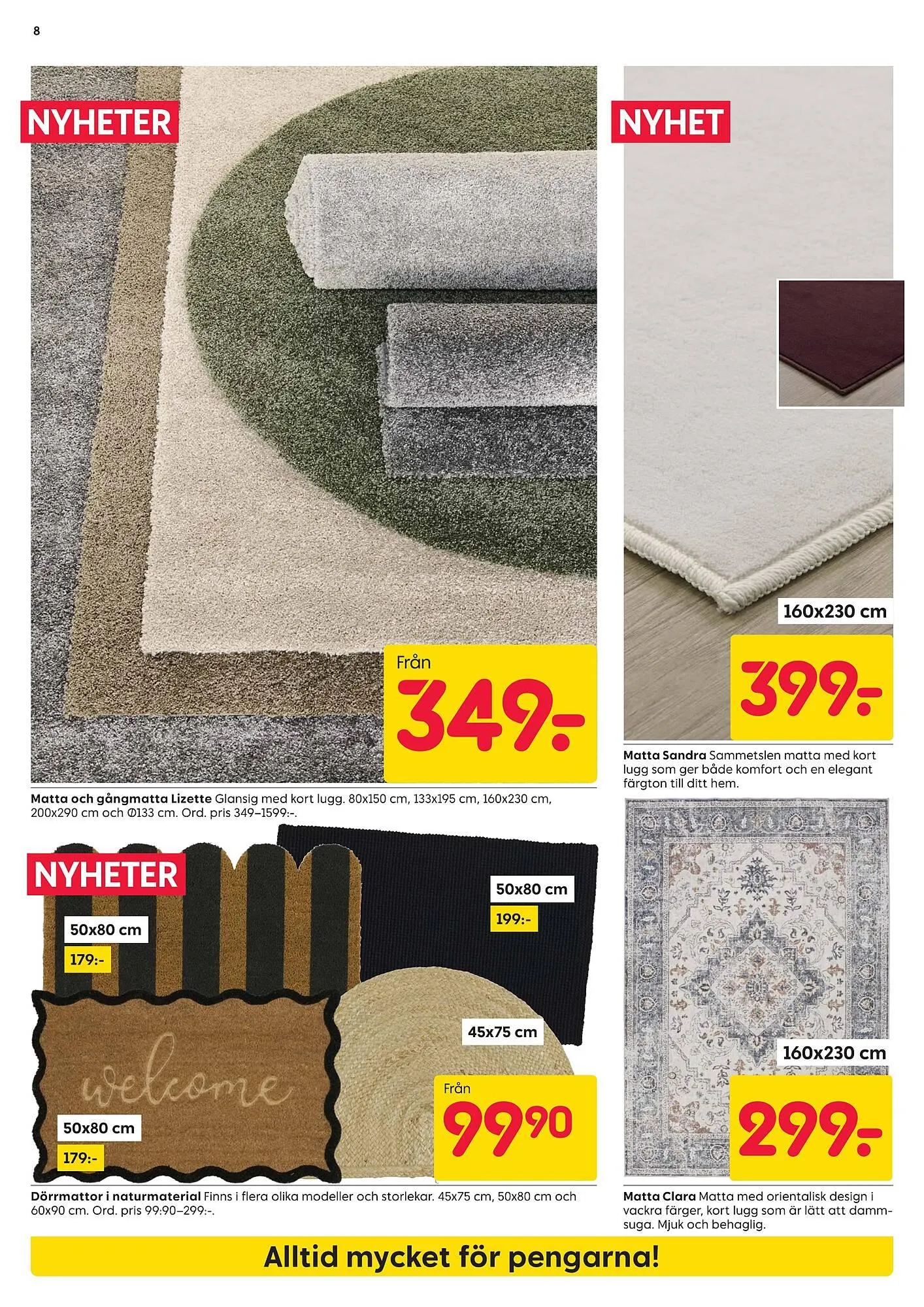 Rusta reklamblad från 11 augusti till 16 augusti 2025 - Reklamblad sidor 8