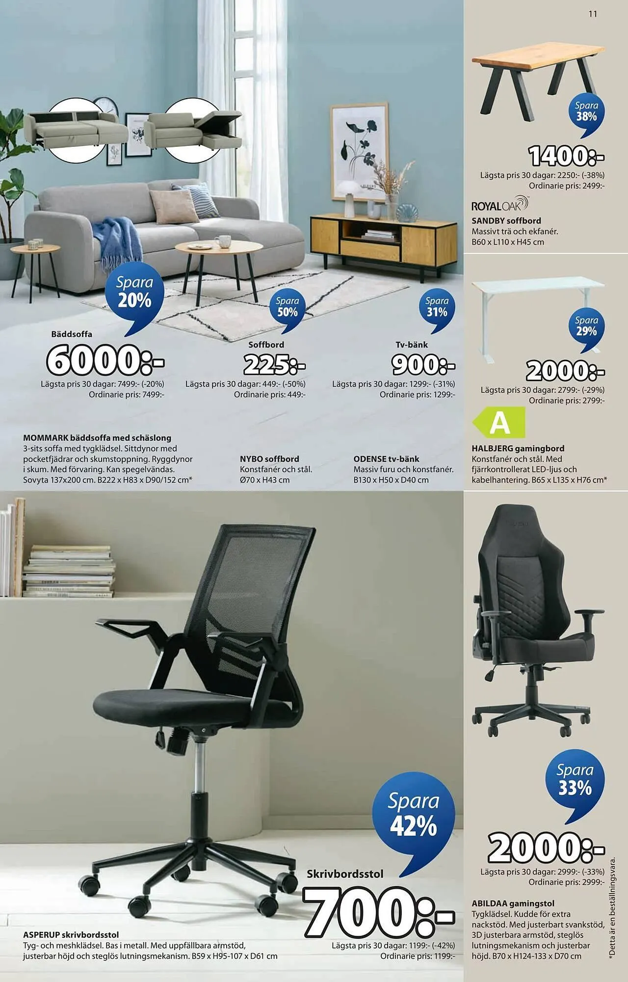 JYSK reklamblad från 2 mars till 23 mars 2026 - Reklamblad sidor 11