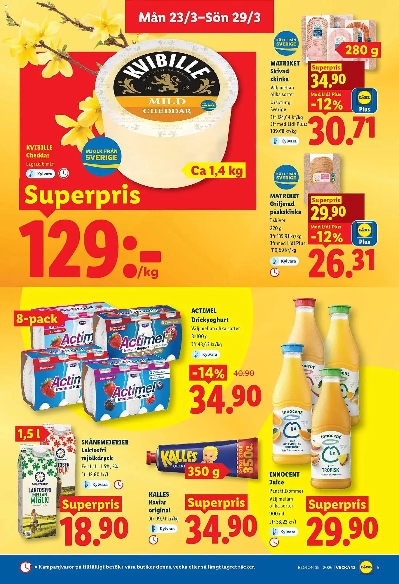 Lidl reklamblad från 23 mars till 29 mars 2026 - Reklamblad sidor 5