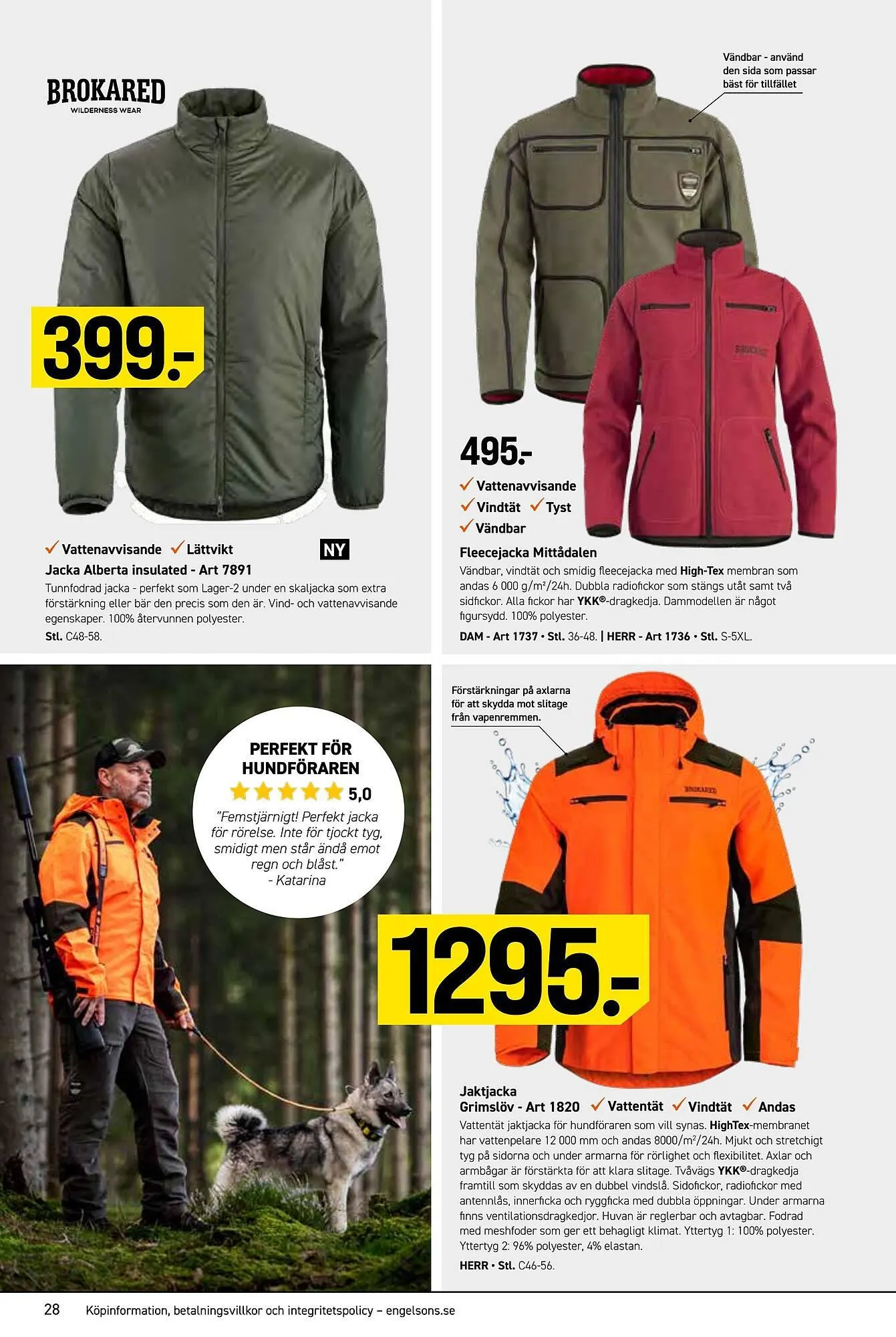 Engelsons reklamblad från 1 juli till 31 juli 2025 - Reklamblad sidor 28