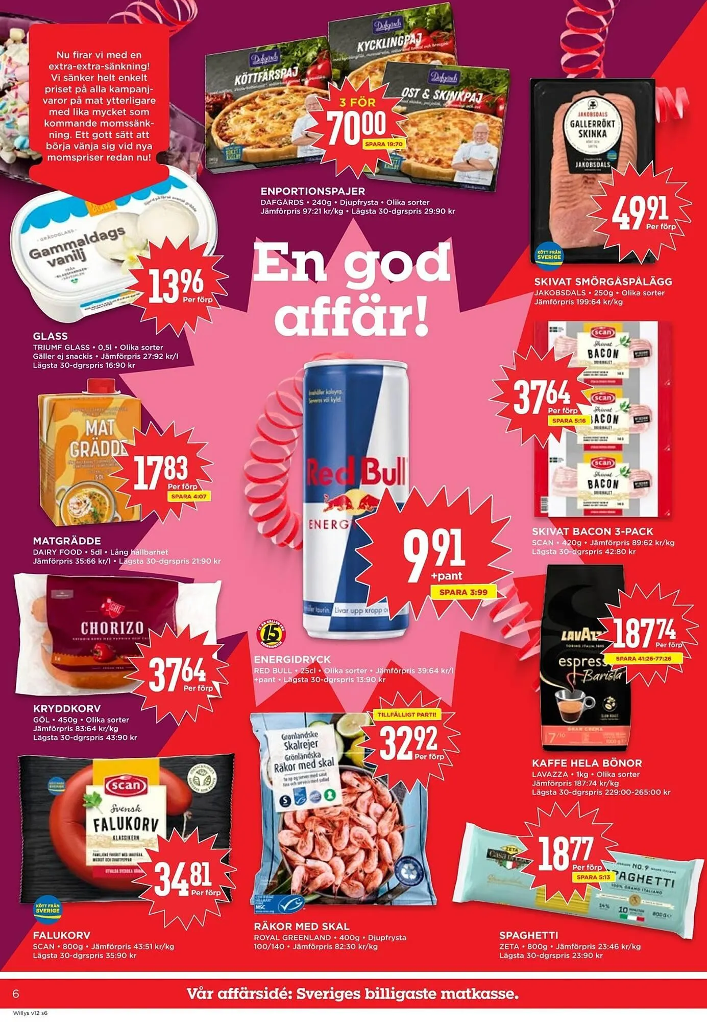 Willys reklamblad från 16 mars till 22 mars 2026 - Reklamblad sidor 6