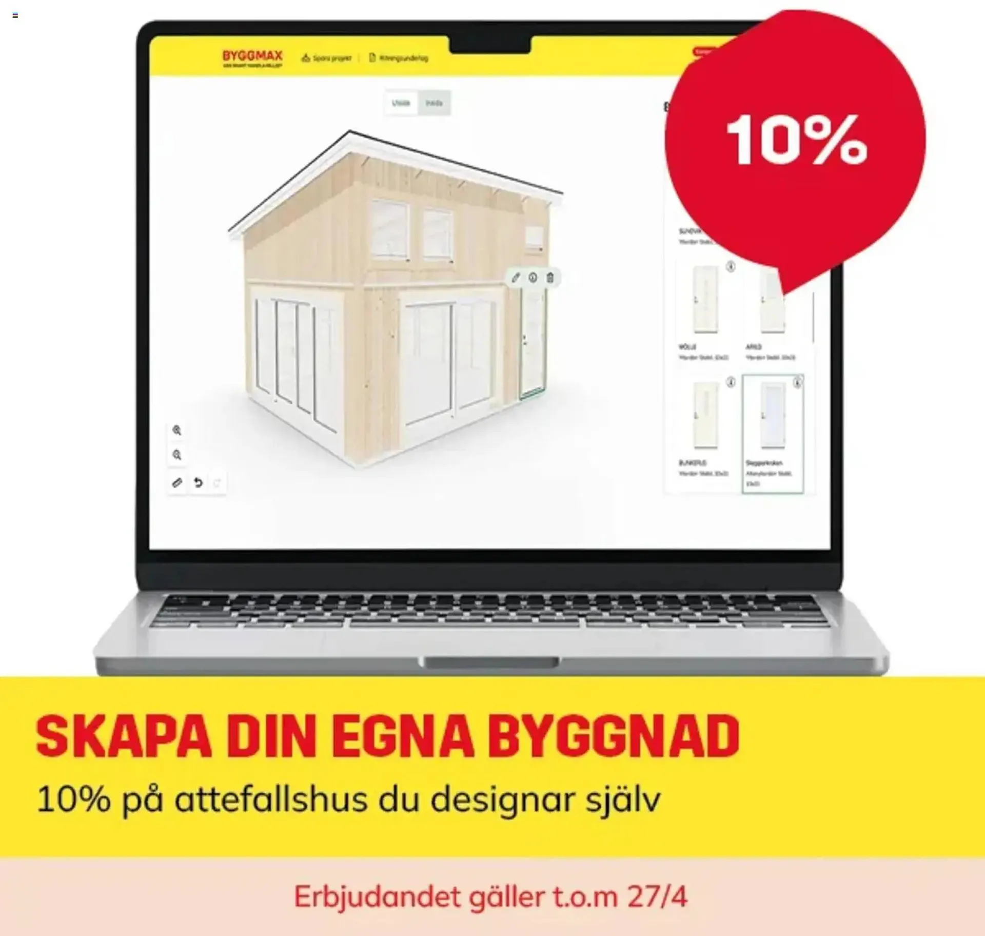 Byggmax reklamblad från 20 april till 30 april 2026 - Reklamblad sidor 10