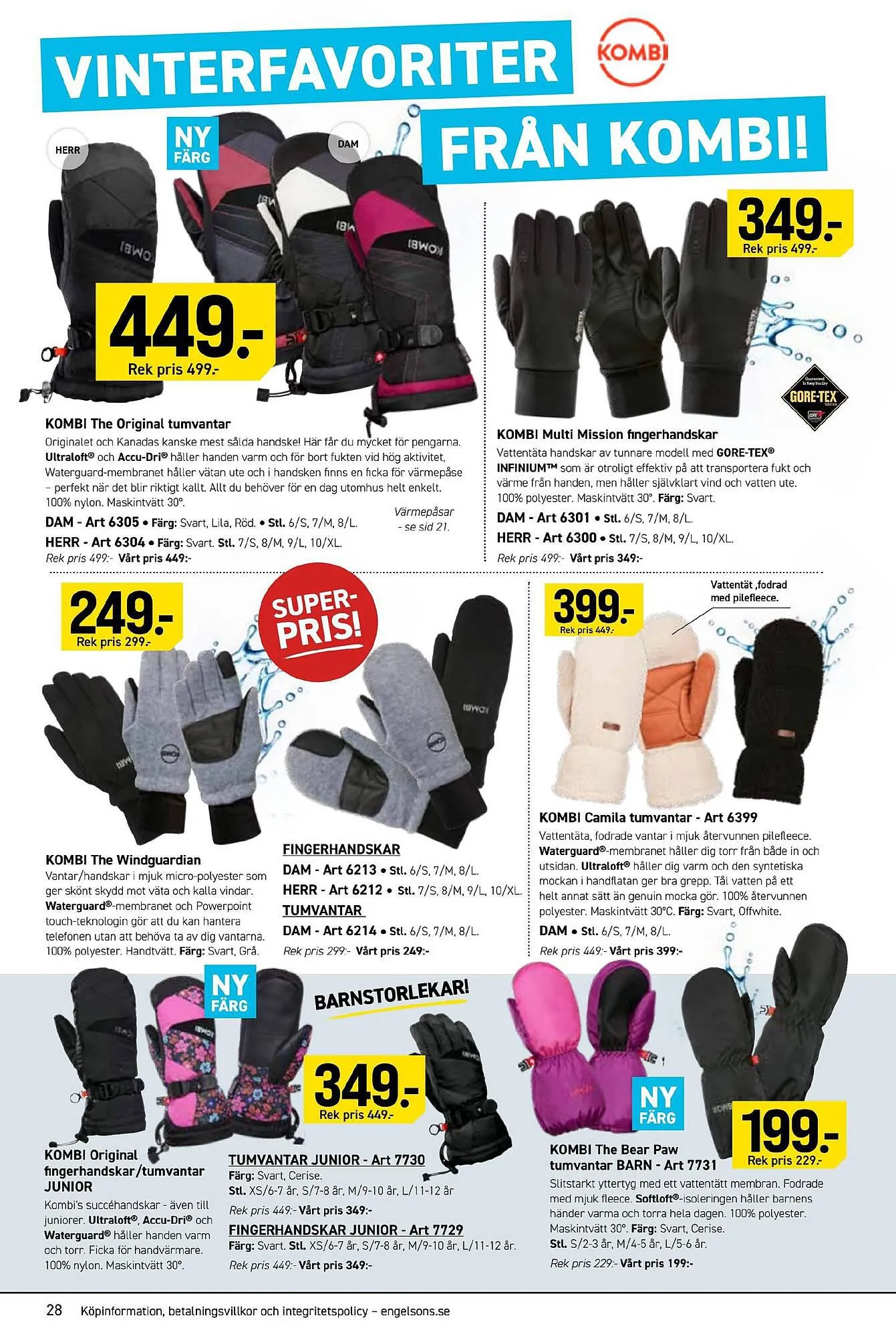 Engelsons reklamblad från 23 oktober till 30 november 2023 - Reklamblad sidor 28