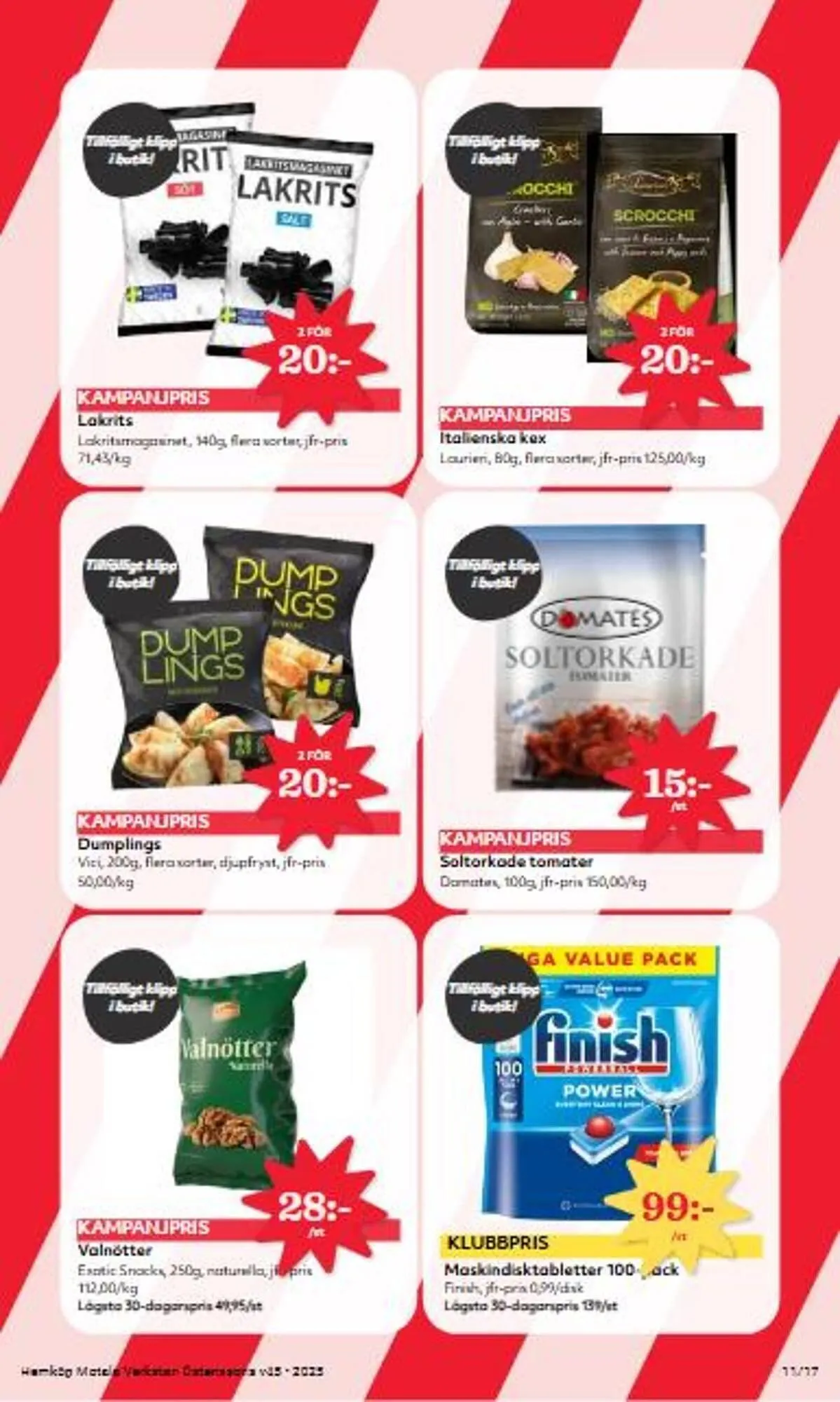 Hemköp reklamblad från 3 november till 9 november 2025 - Reklamblad sidor 11