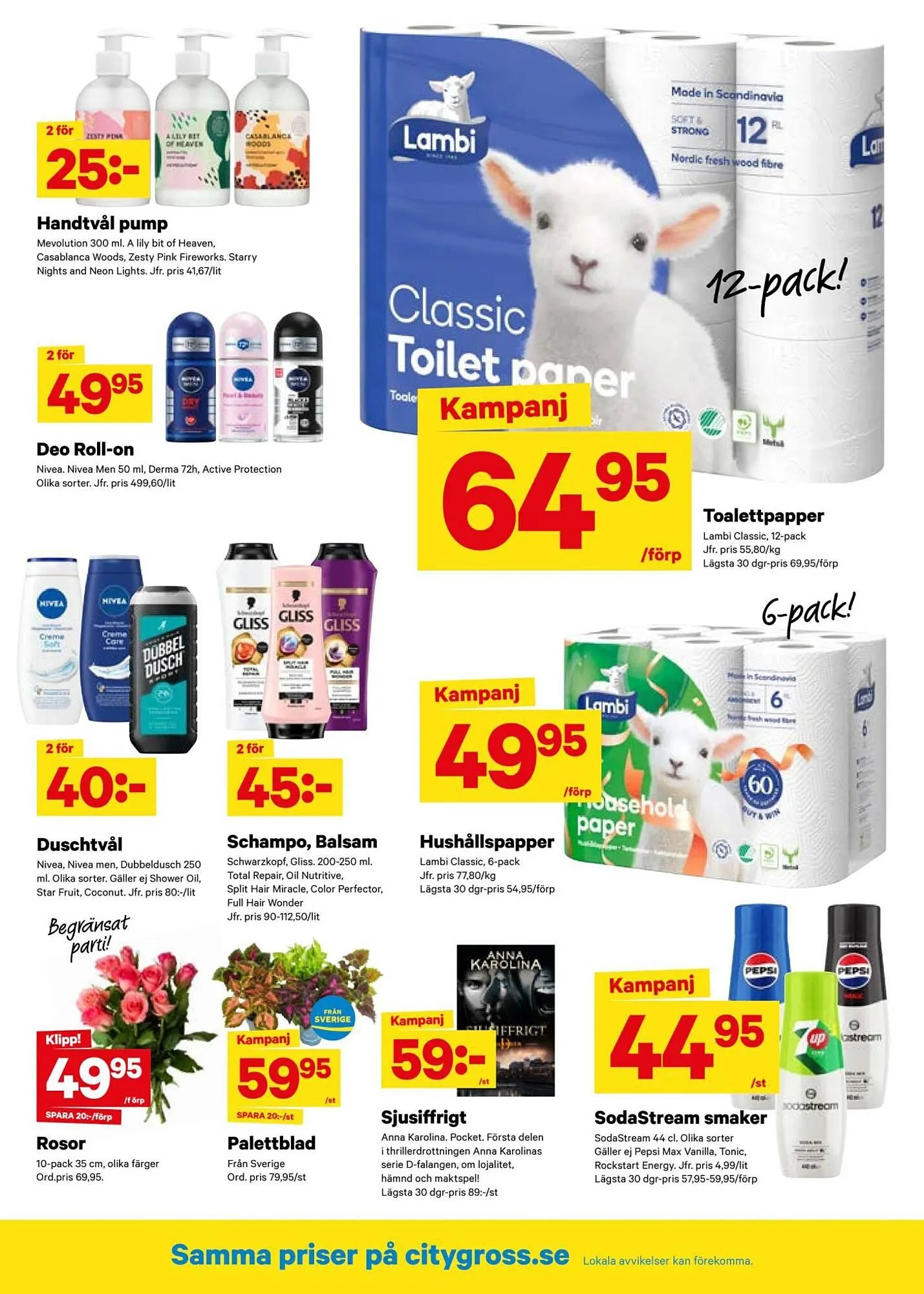 City Gross reklamblad från 4 augusti till 12 augusti 2025 - Reklamblad sidor 8
