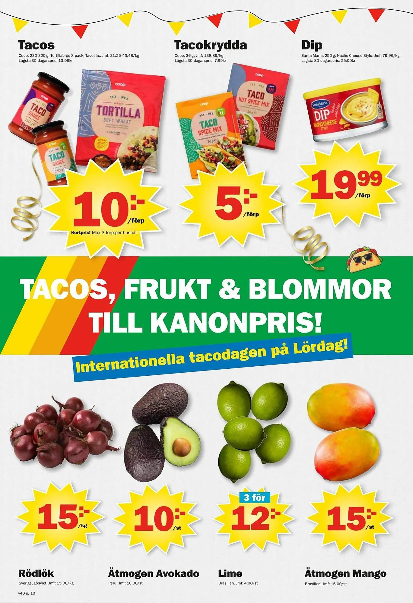 Pekås reklamblad från 29 september till 5 oktober 2025 - Reklamblad sidor 10
