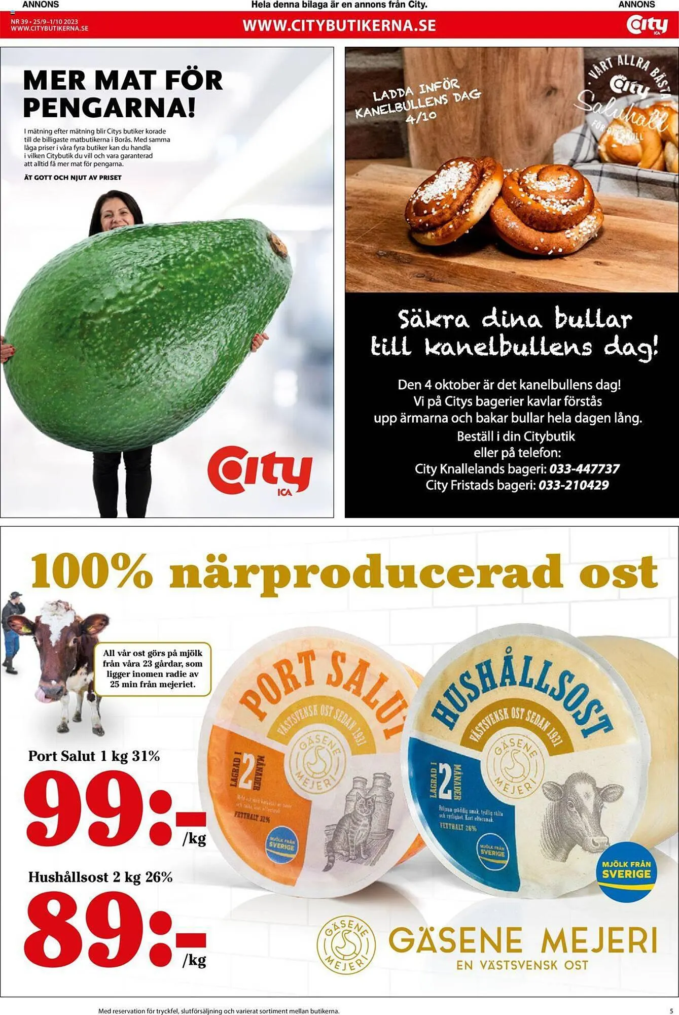 ICA Kvantum reklamblad från 25 september till 1 oktober 2023 - Reklamblad sidor 5