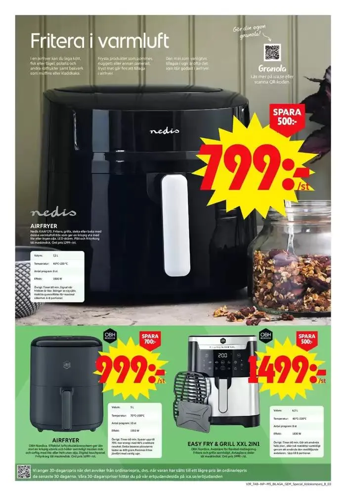 Fantastiska rabatter på utvalda produkter från 23 september till 7 oktober 2024 - Reklamblad sidor 10