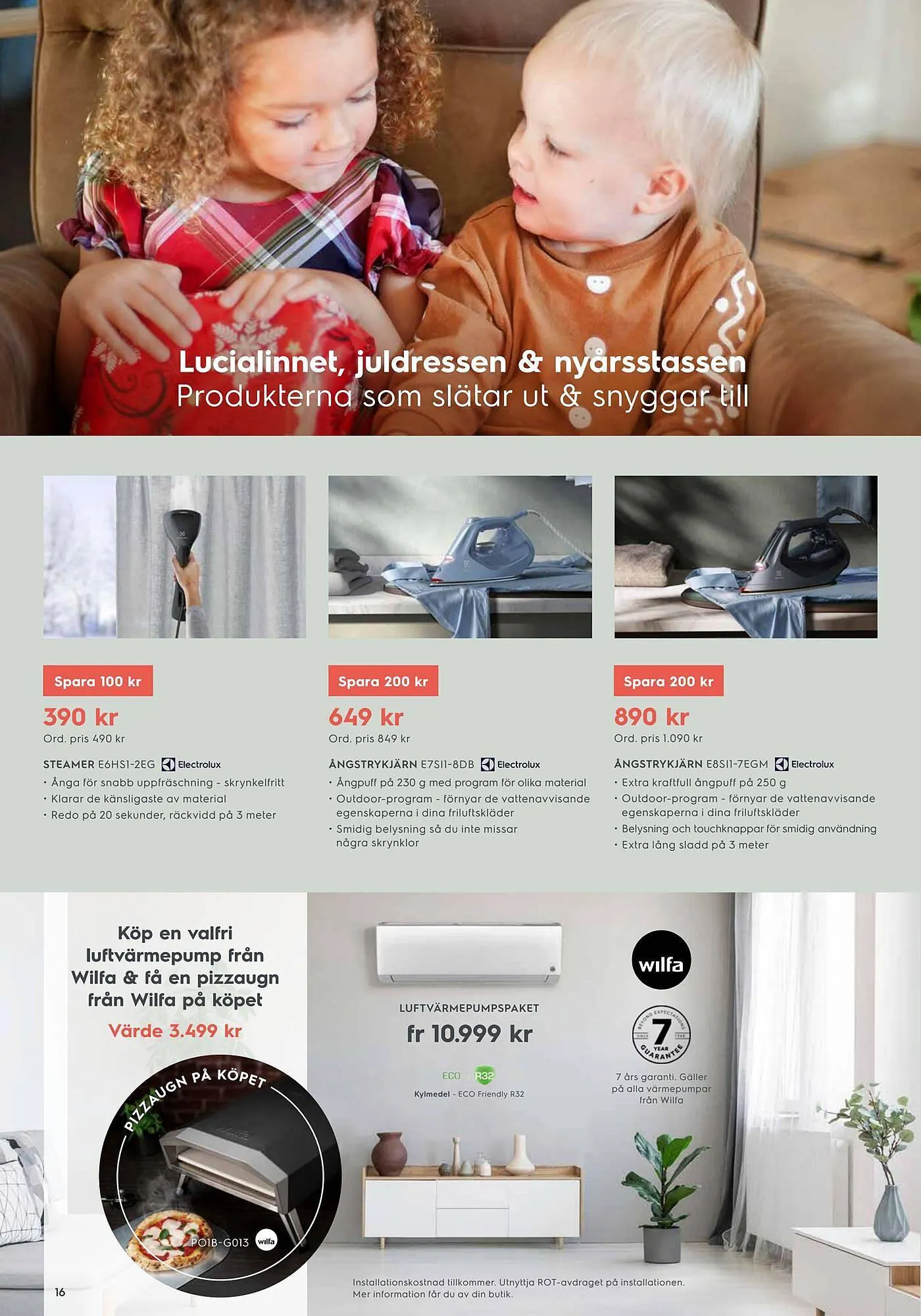 Electrolux Home reklamblad från 5 november till 24 december 2023 - Reklamblad sidor 16