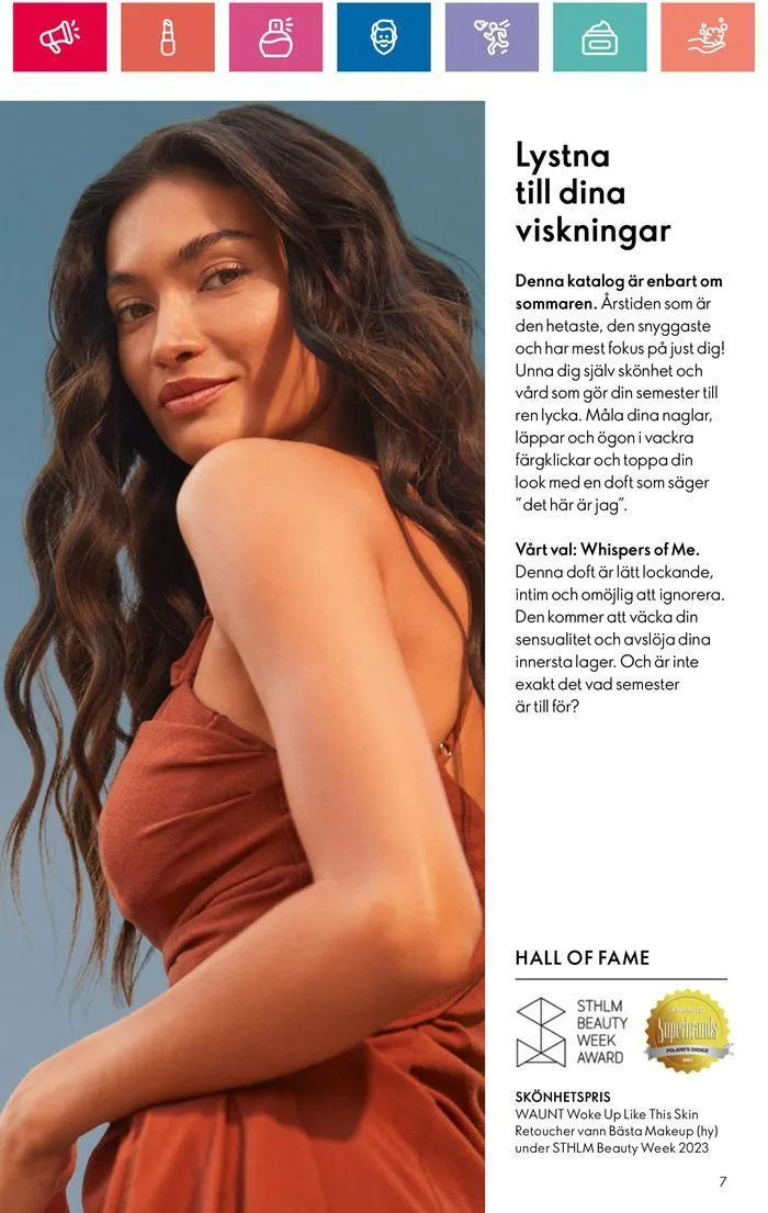 Oriflame reklamblad från 20 juni till 4 juli 2024 - Reklamblad sidor 7