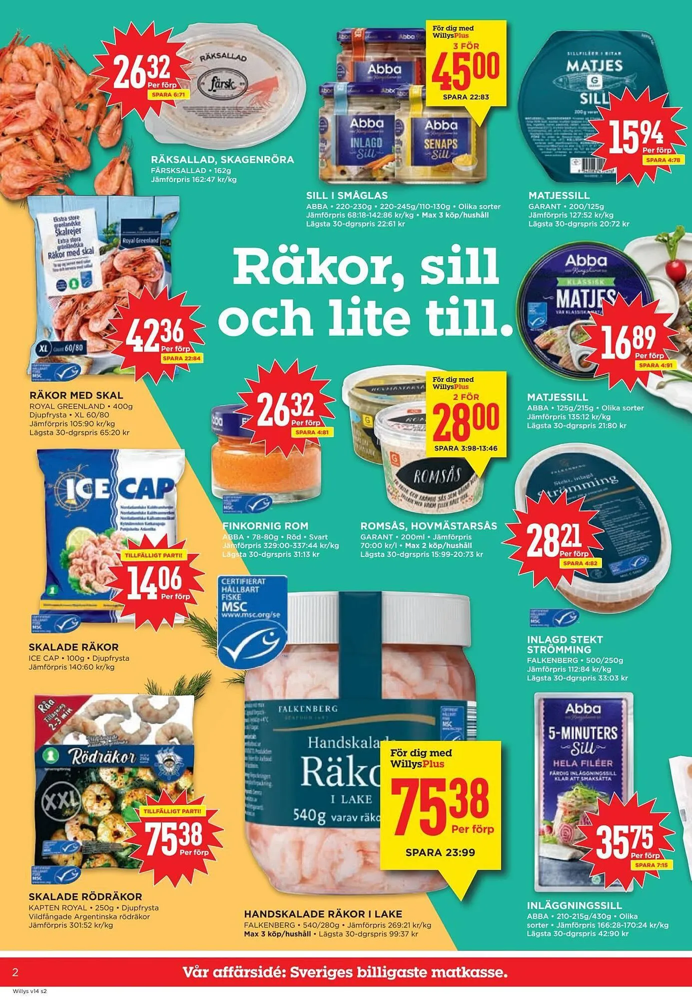 Willys reklamblad från 30 mars till 6 april 2026 - Reklamblad sidor 2