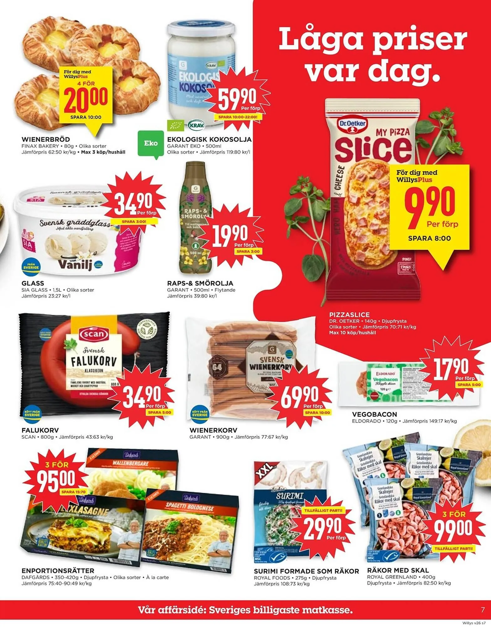 Willys reklamblad från 23 juni till 29 juni 2025 - Reklamblad sidor 7