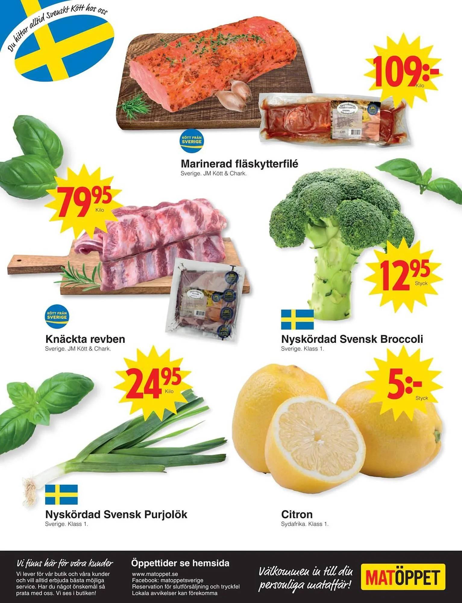 Matöppet reklamblad från 1 september till 7 september 2025 - Reklamblad sidor 4