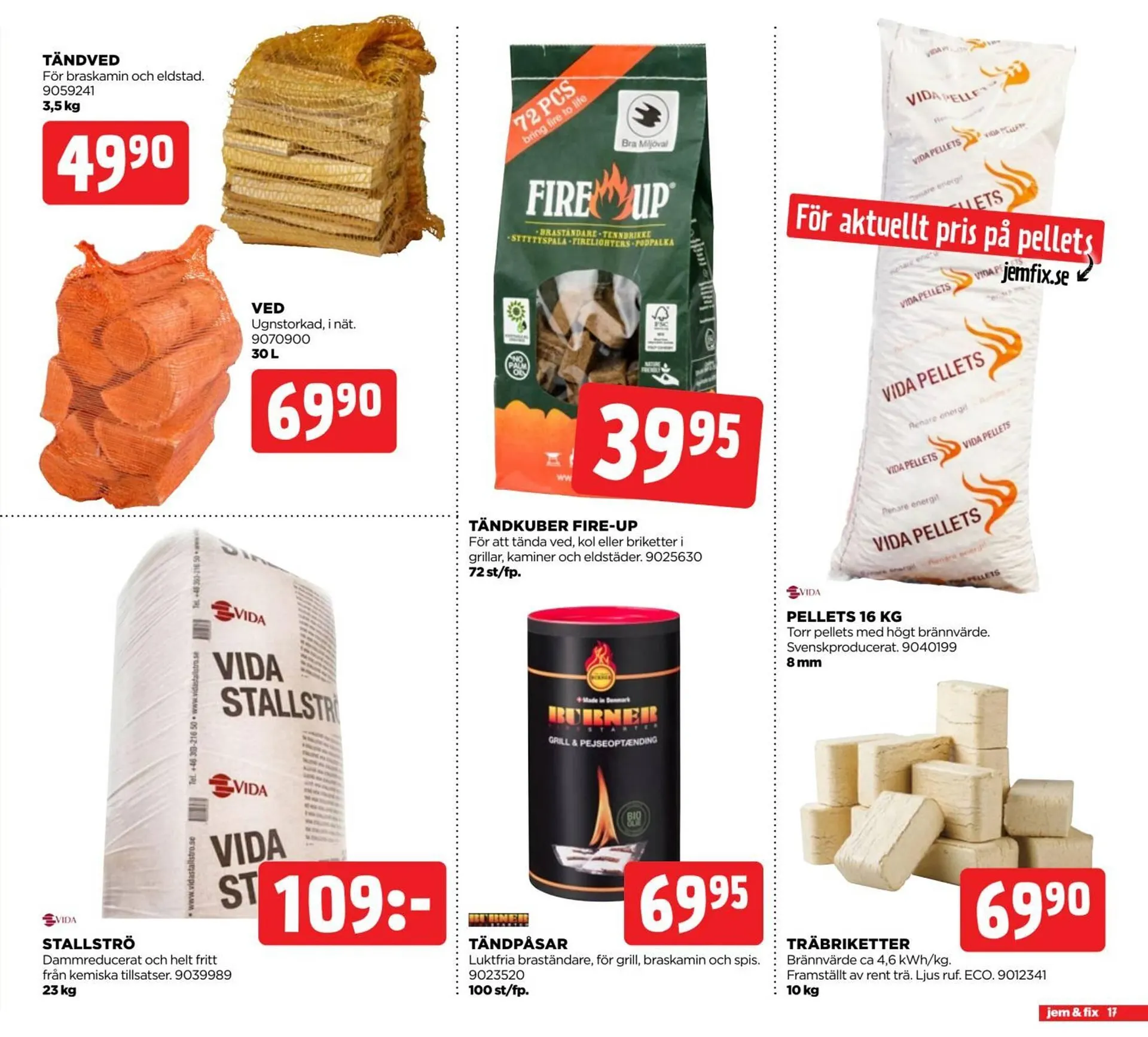 Jem&Fix reklamblad från 20 oktober till 2 november 2025 - Reklamblad sidor 17