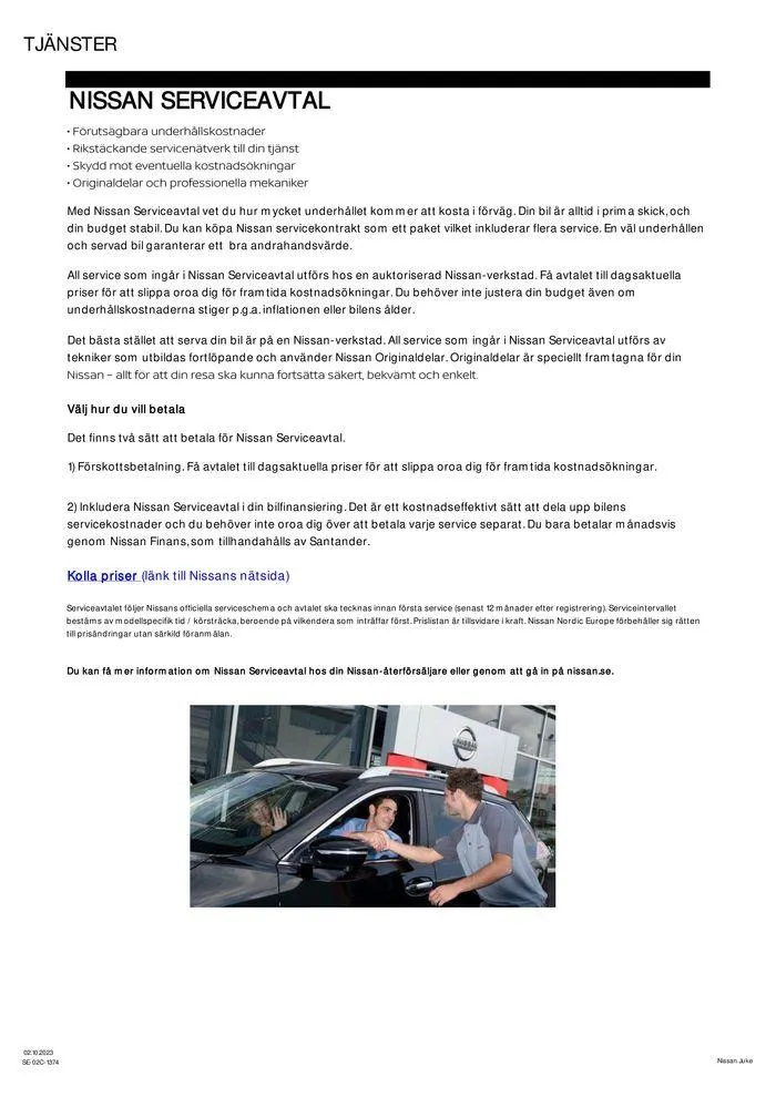 Nissan Juke från 17 oktober till 17 oktober 2024 - Reklamblad sidor 11