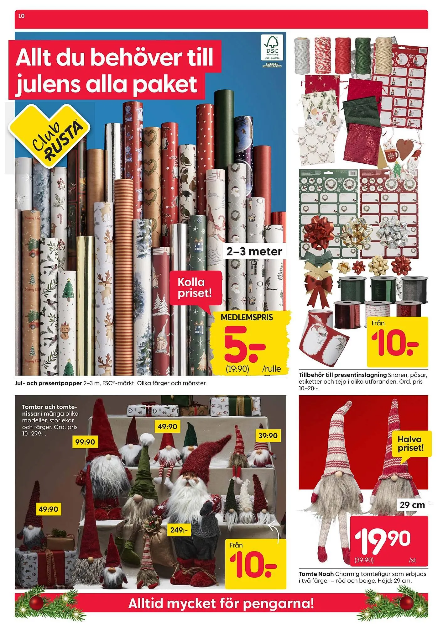 Rusta reklamblad från 9 december till 15 december 2024 - Reklamblad sidor 10
