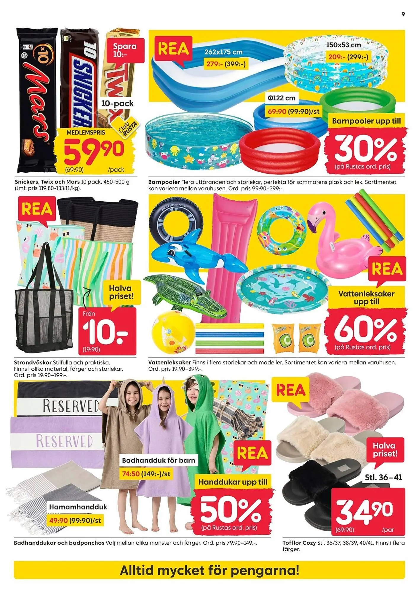 Rusta reklamblad från 7 juli till 13 juli 2025 - Reklamblad sidor 9