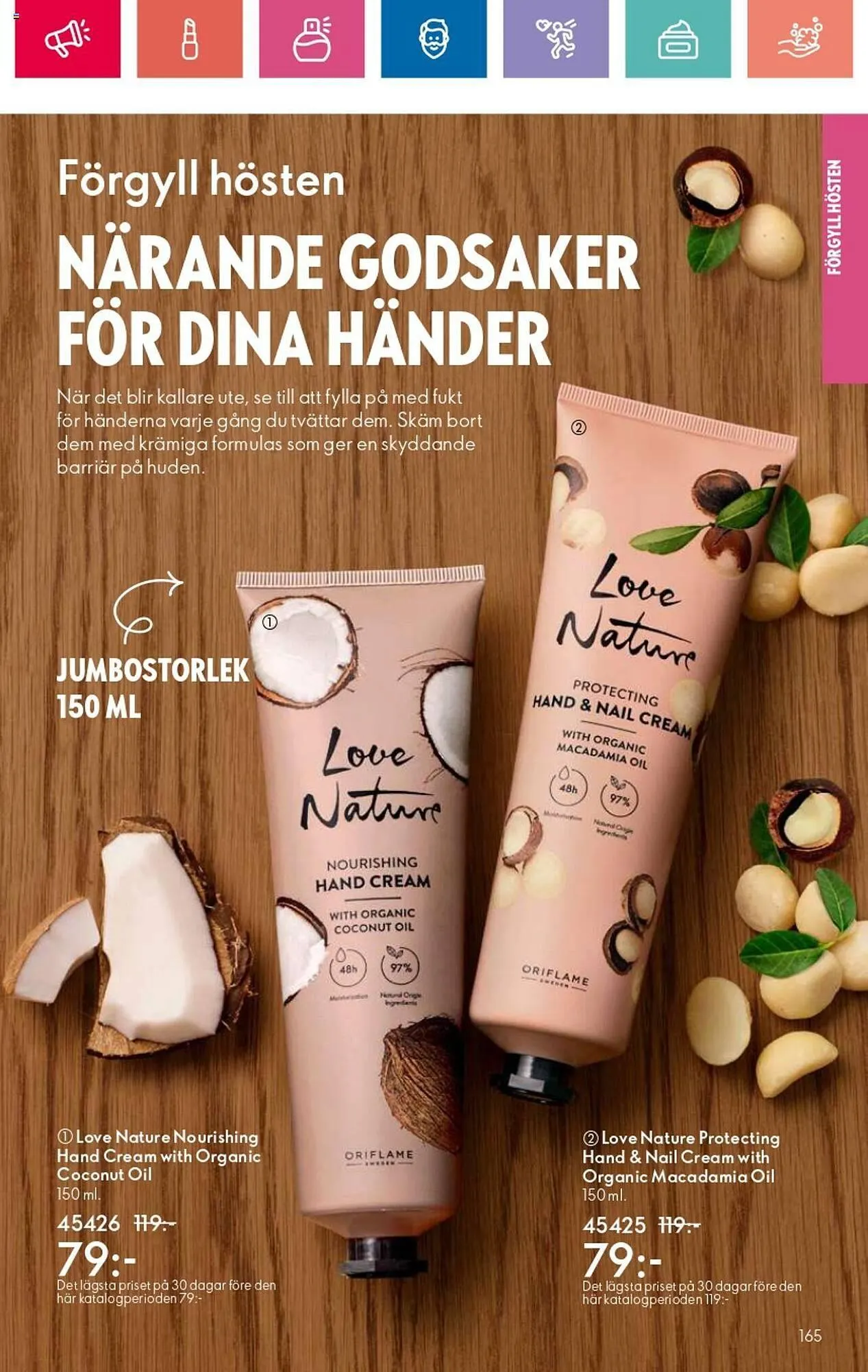 Oriflame reklamblad från 24 oktober till 13 november 2024 - Reklamblad sidor 165