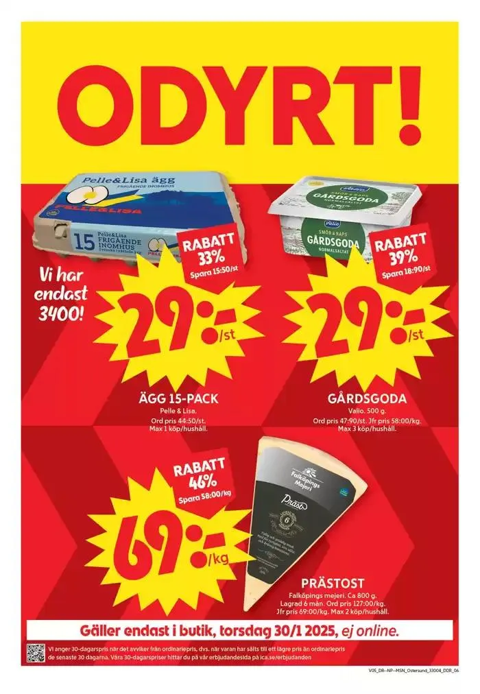 ICA Maxi Erbjudanden från 27 januari till 2 februari 2025 - Reklamblad sidor 6