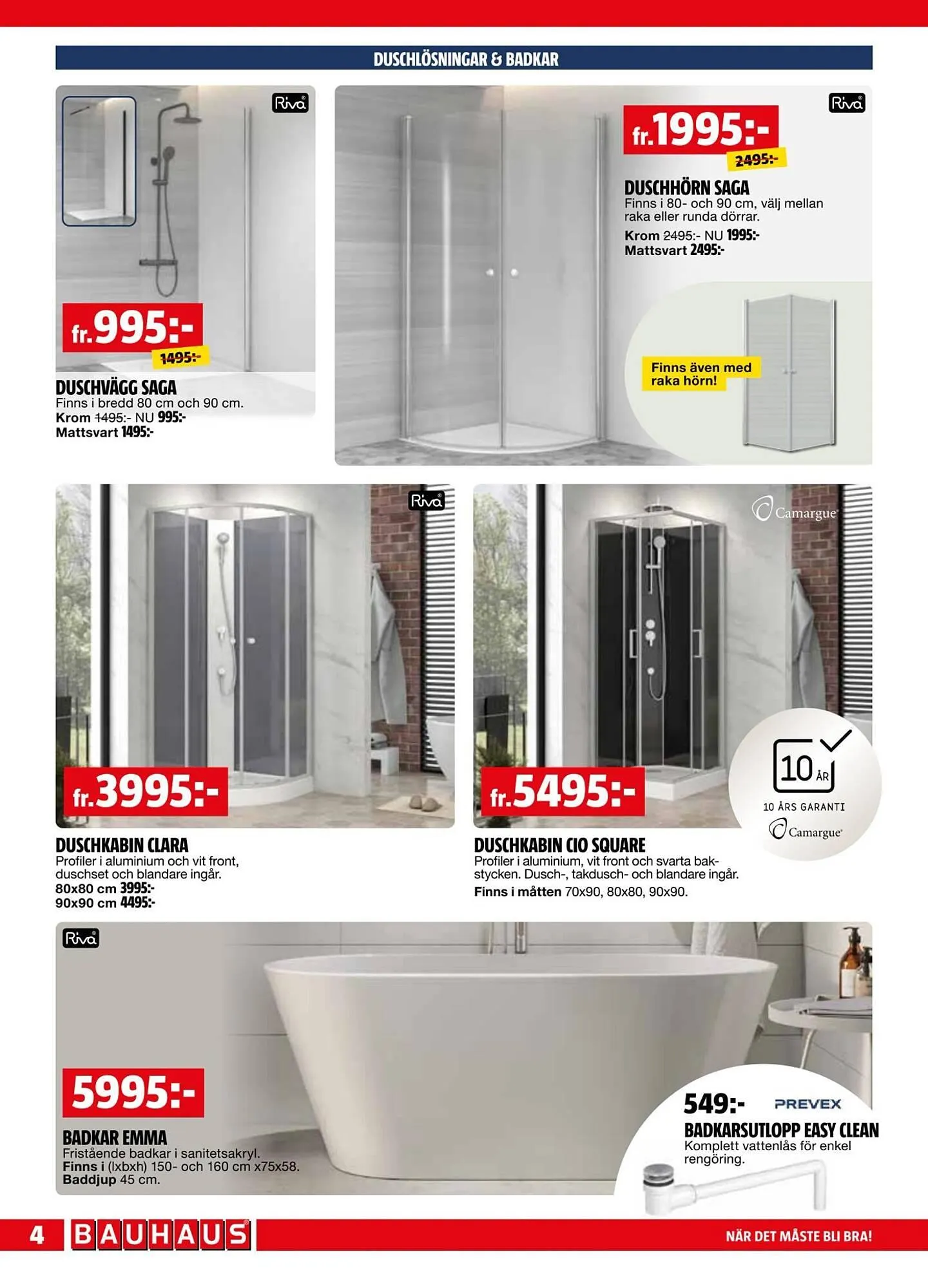 Bauhaus reklamblad från 2 mars till 16 mars 2026 - Reklamblad sidor 4