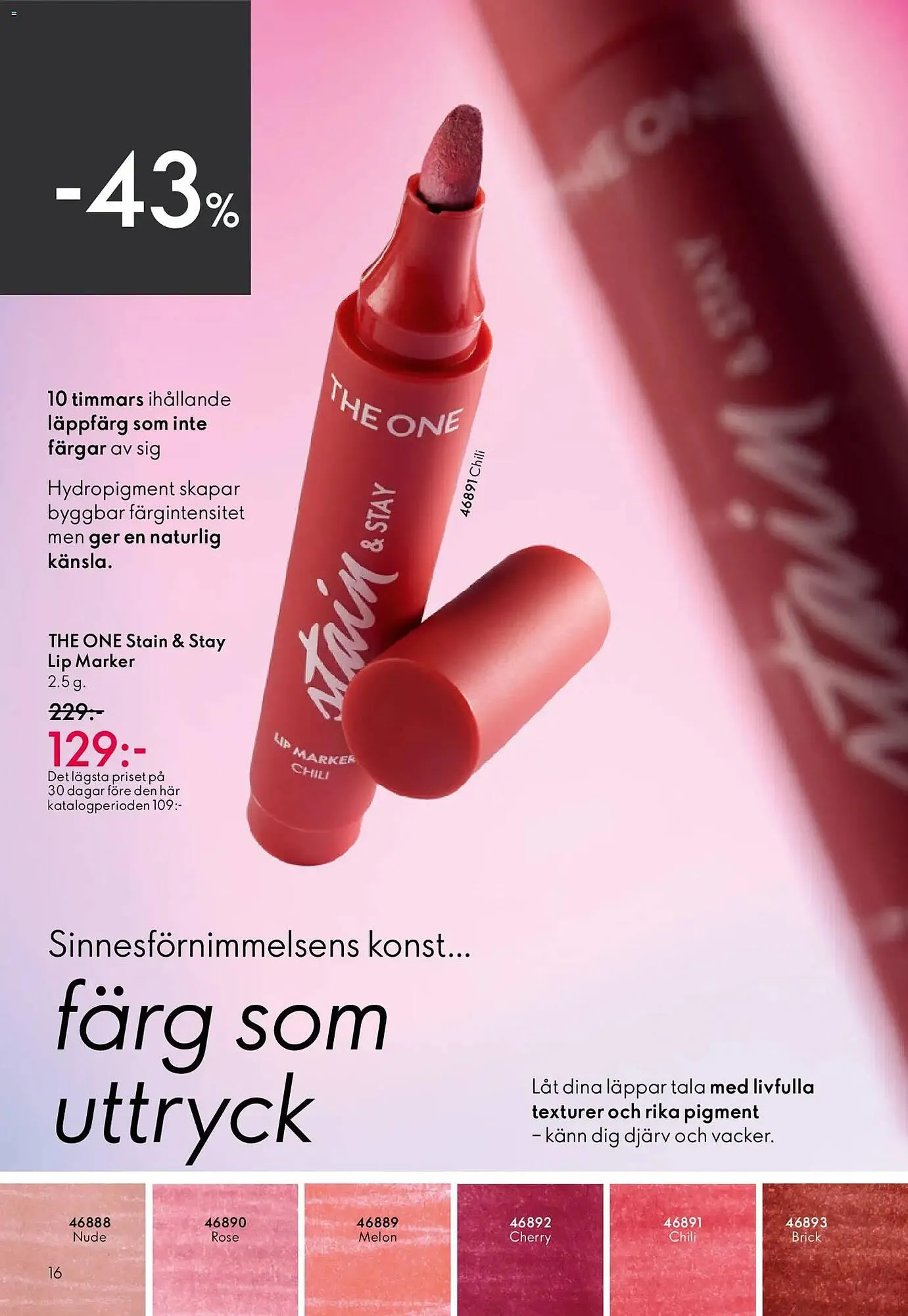Oriflame reklamblad från 22 april till 12 maj 2026 - Reklamblad sidor 16