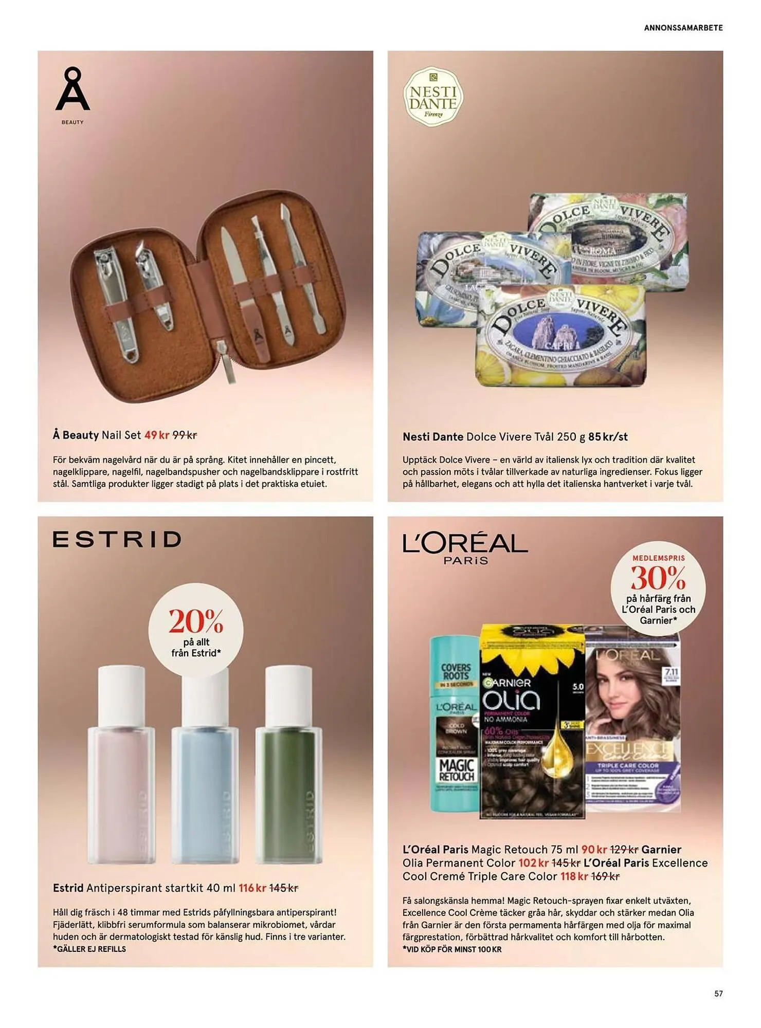 Åhléns reklamblad från 17 september till 7 oktober 2025 - Reklamblad sidor 57