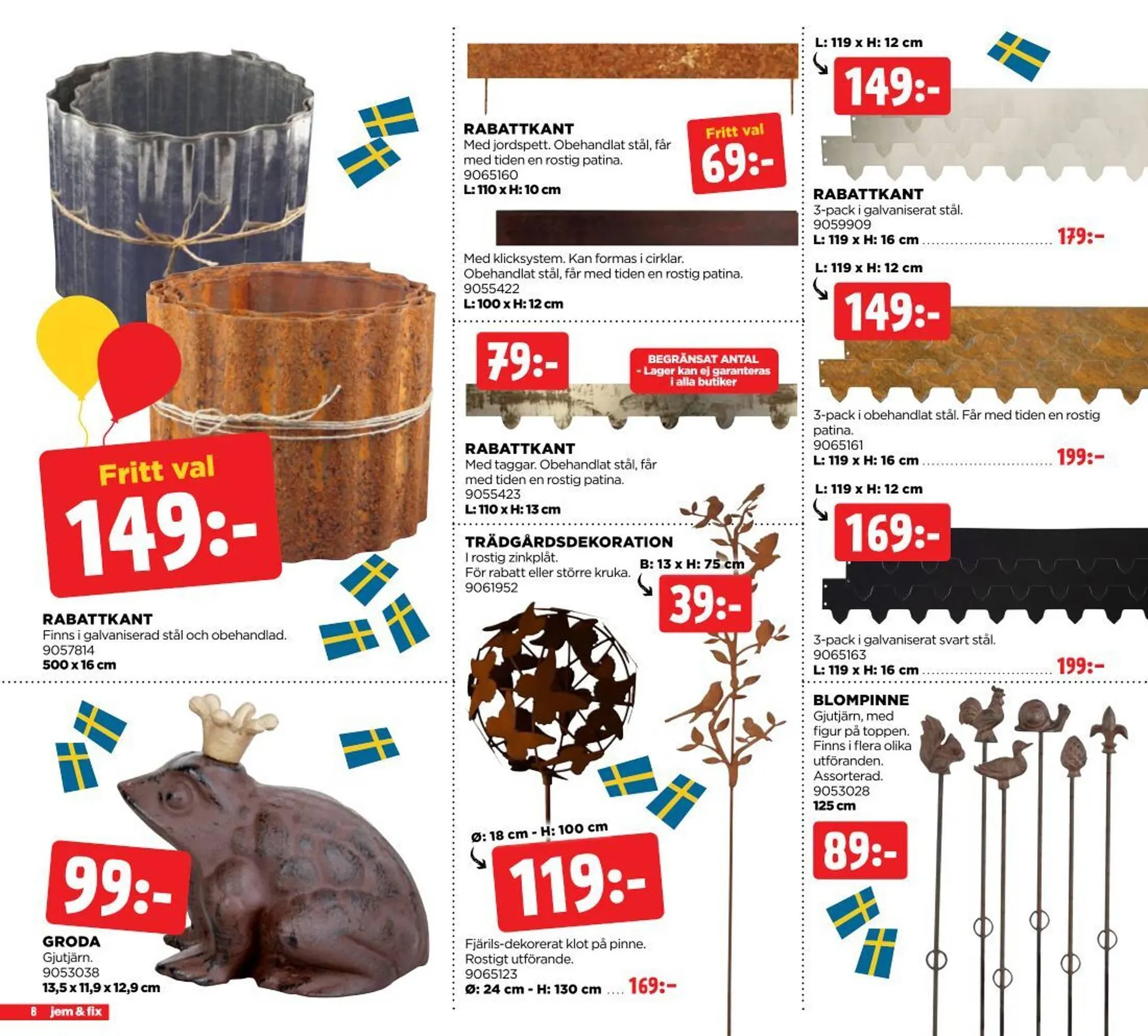 Jem&Fix reklamblad från 7 april till 13 april 2025 - Reklamblad sidor 8
