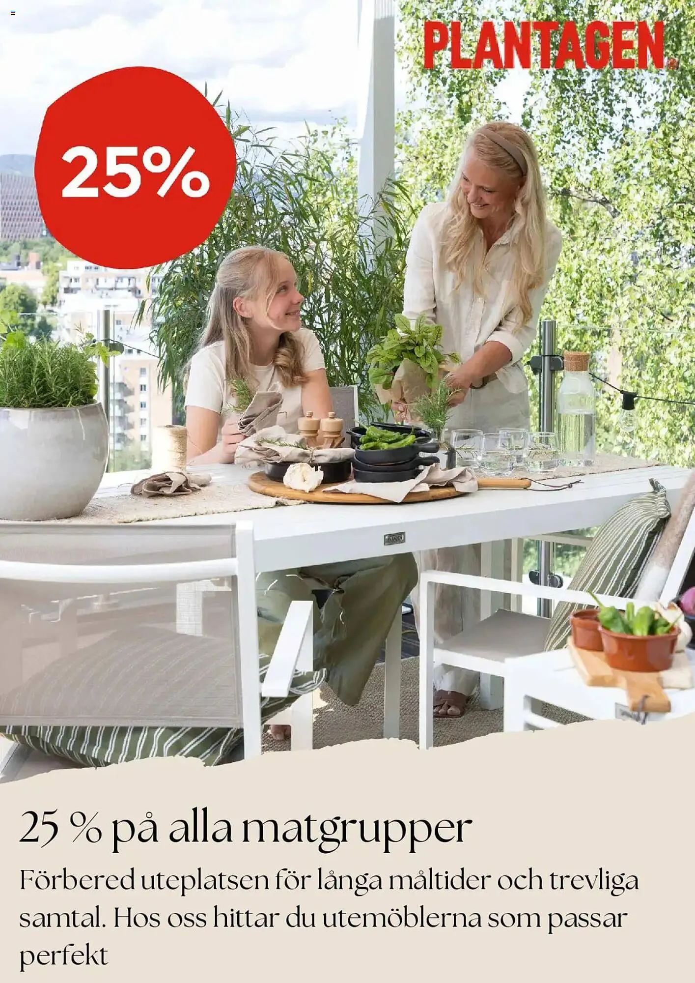 Plantagen reklamblad från 5 maj till 31 maj 2025 - Reklamblad sidor 1