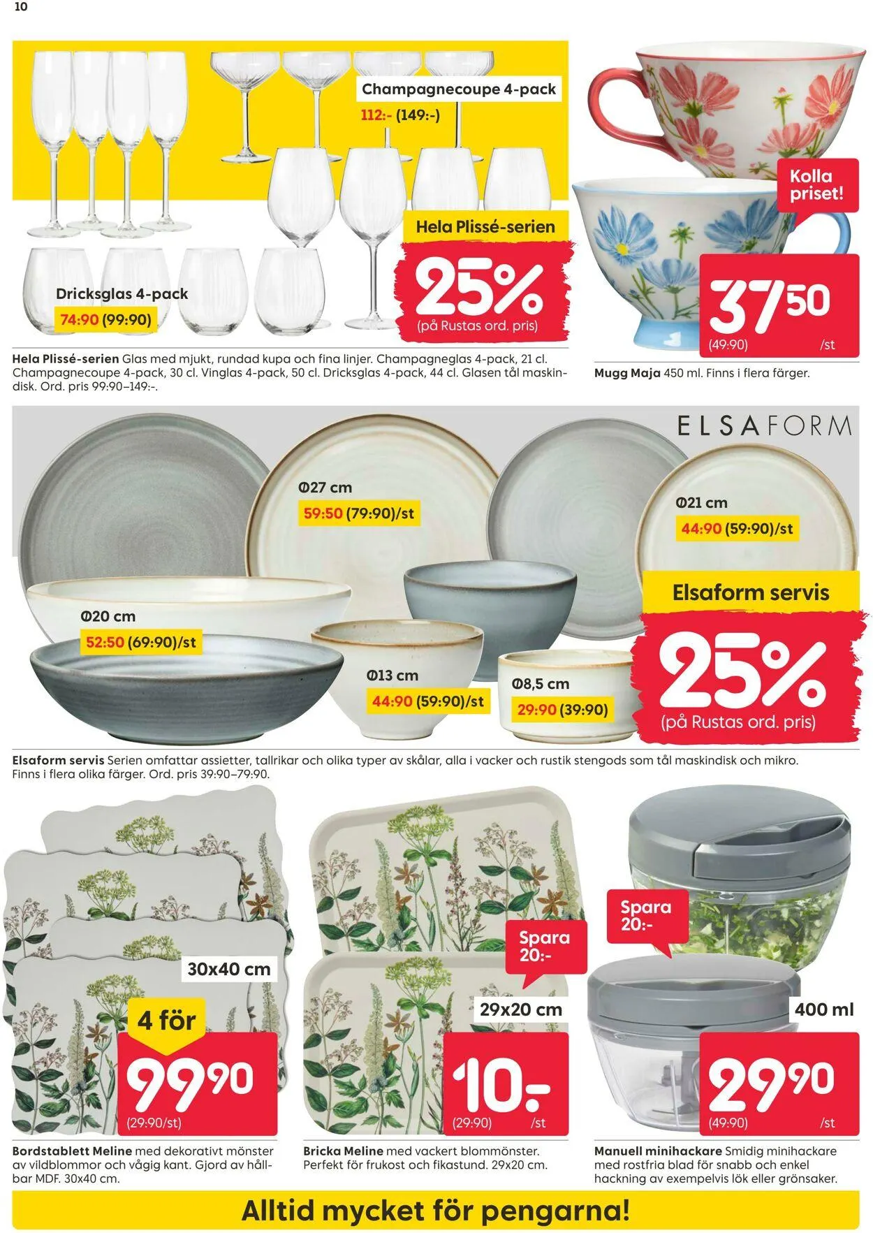 Rusta från 18 augusti till 24 augusti 2025 - Reklamblad sidor 10