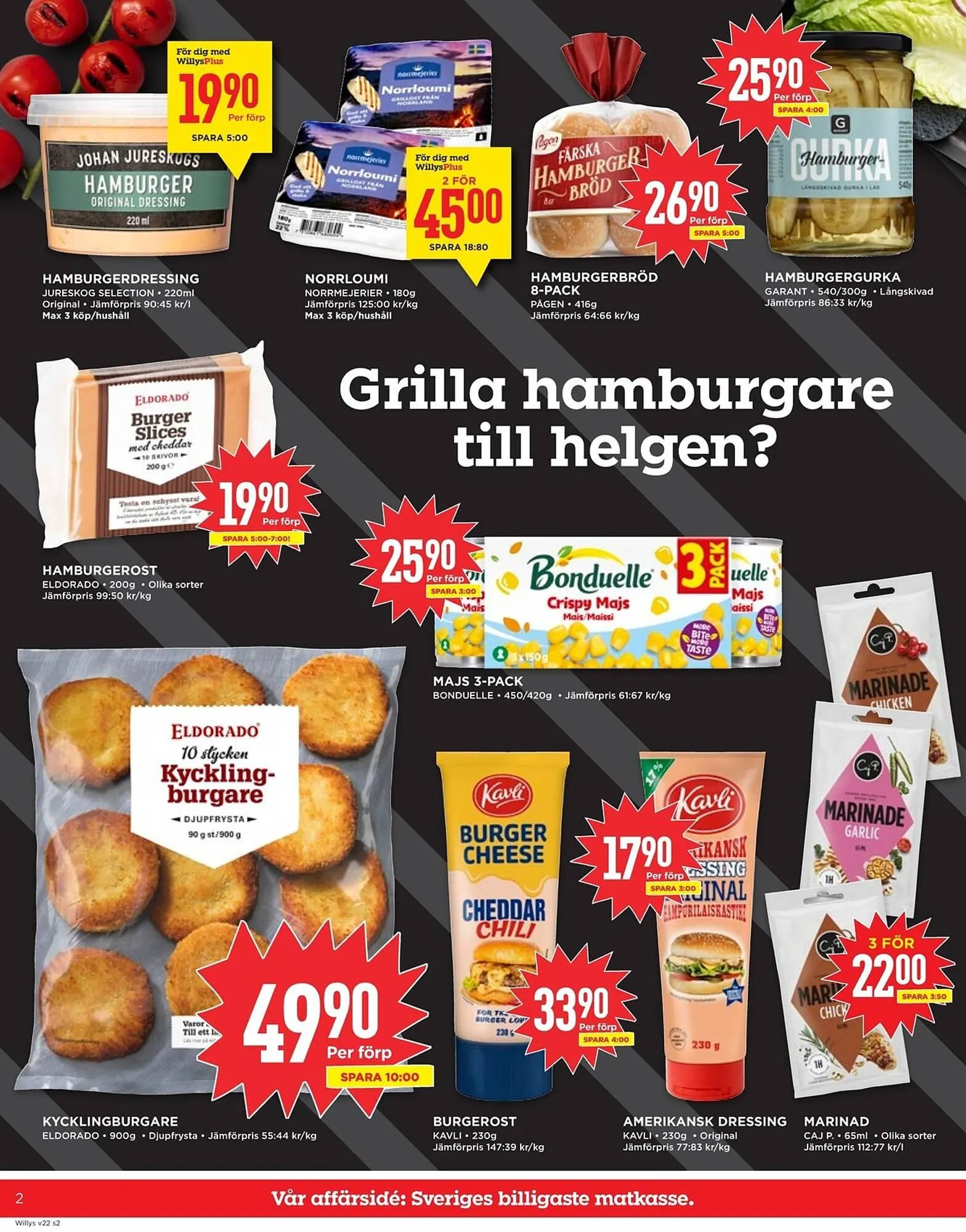 Willys reklamblad från 26 maj till 1 juni 2025 - Reklamblad sidor 2