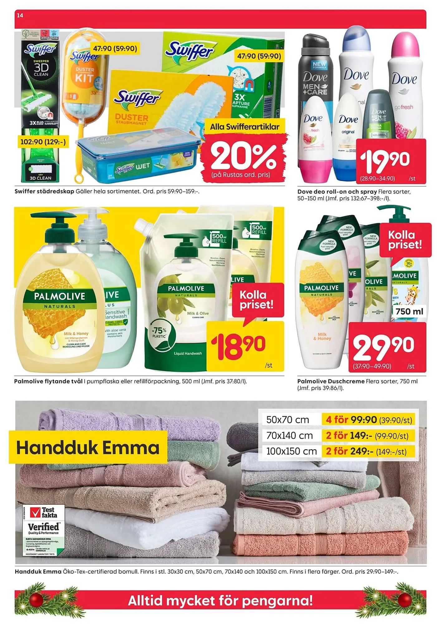 Rusta reklamblad från 6 november till 12 november 2023 - Reklamblad sidor 14