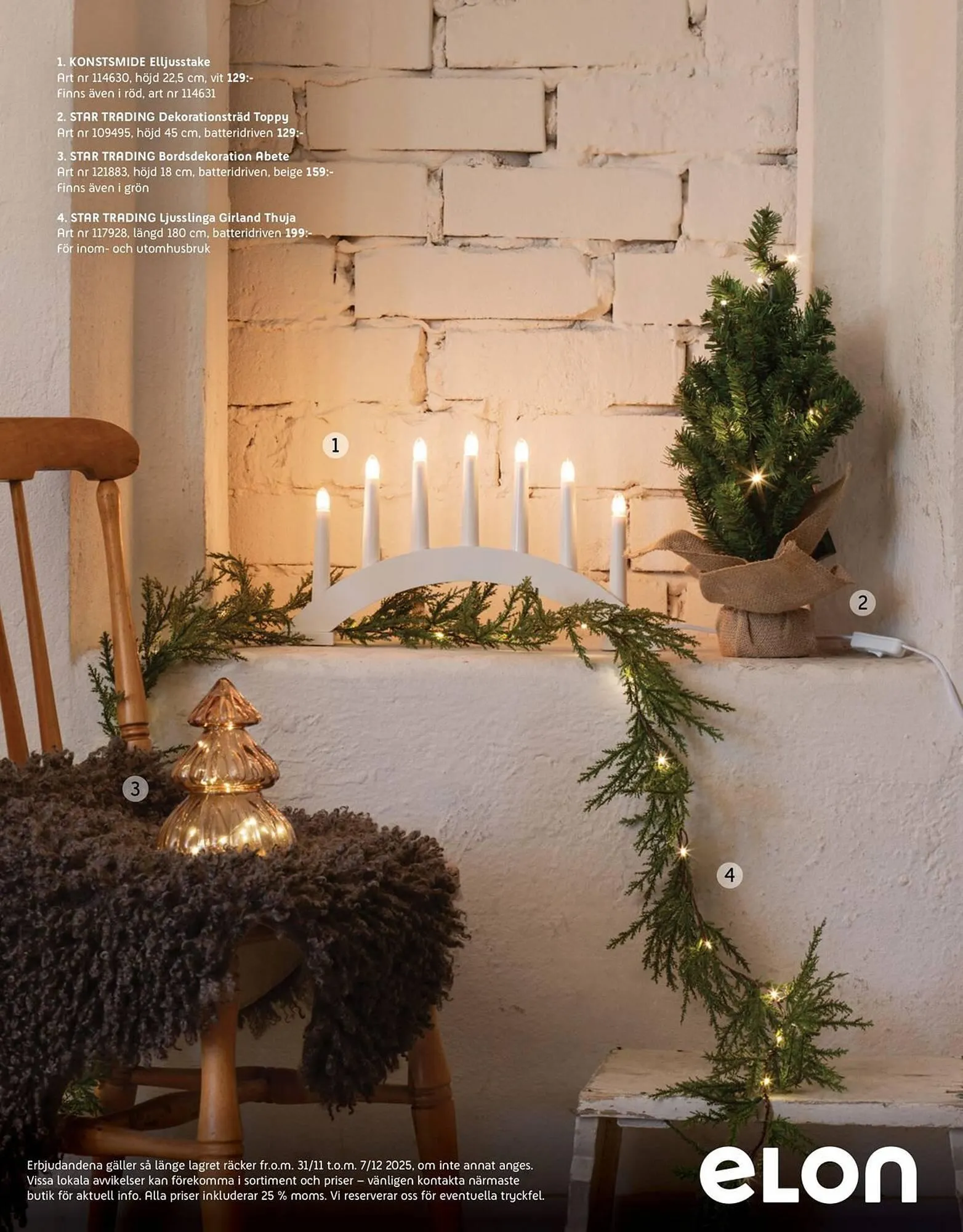 Elon reklamblad från 5 november till 7 december 2025 - Reklamblad sidor 24